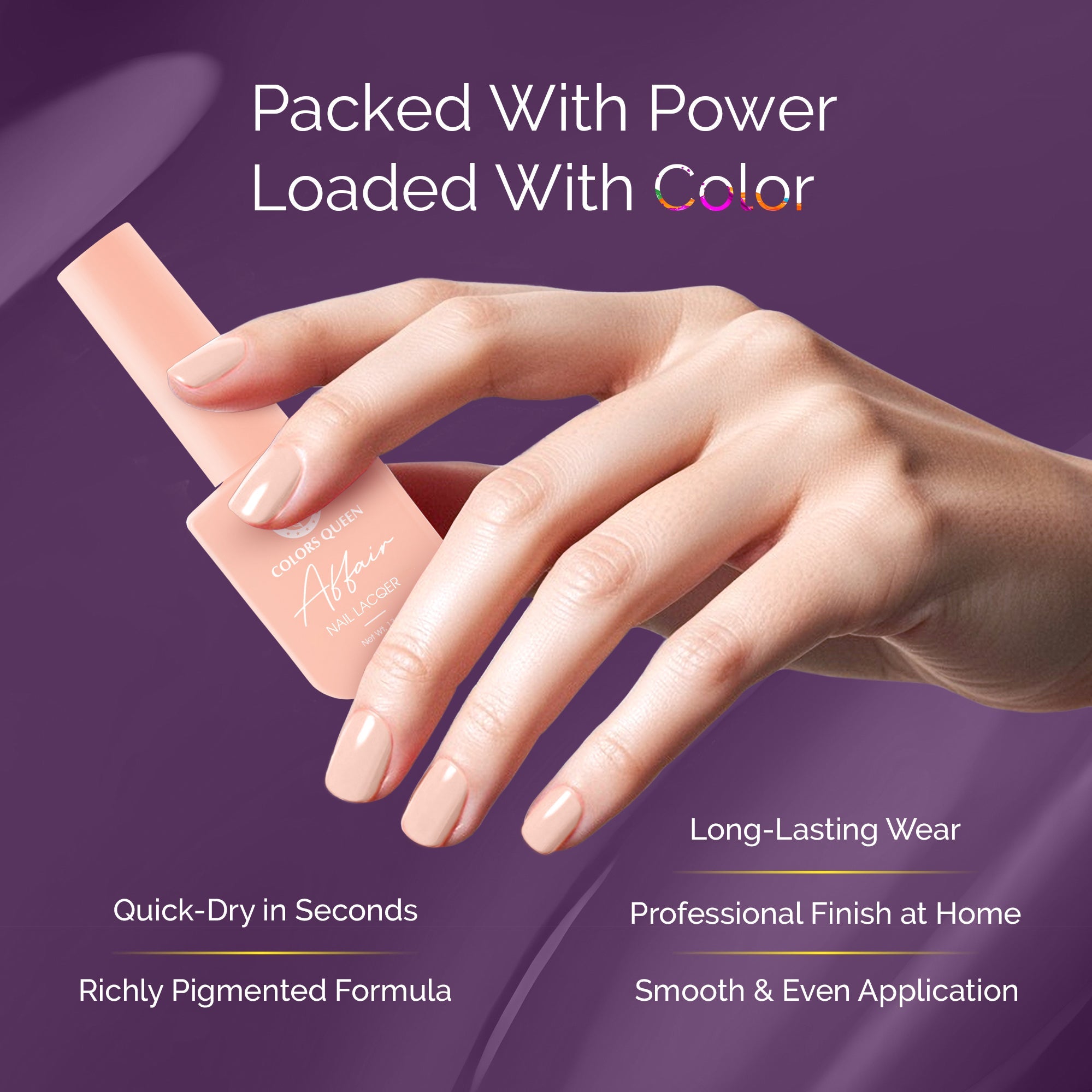 Nail Affair Nail Polish – Bold Colors  | 13ml