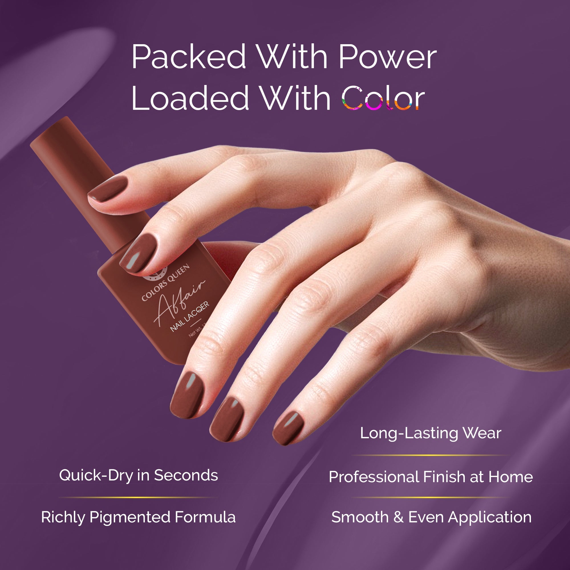 Nail Affair Nail Polish – Bold Colors  | 13ml