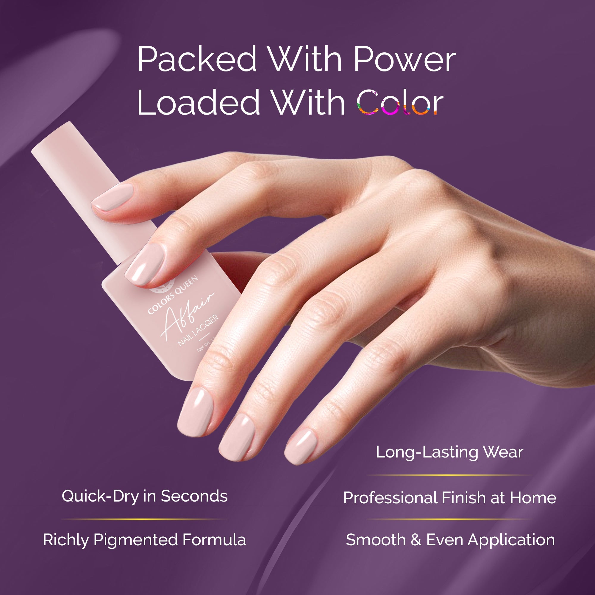 Nail Affair Nail Polish – Bold Colors  | 13ml