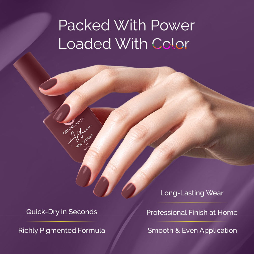 Nail Affair Nail Polish – Bold Colors  | 13ml