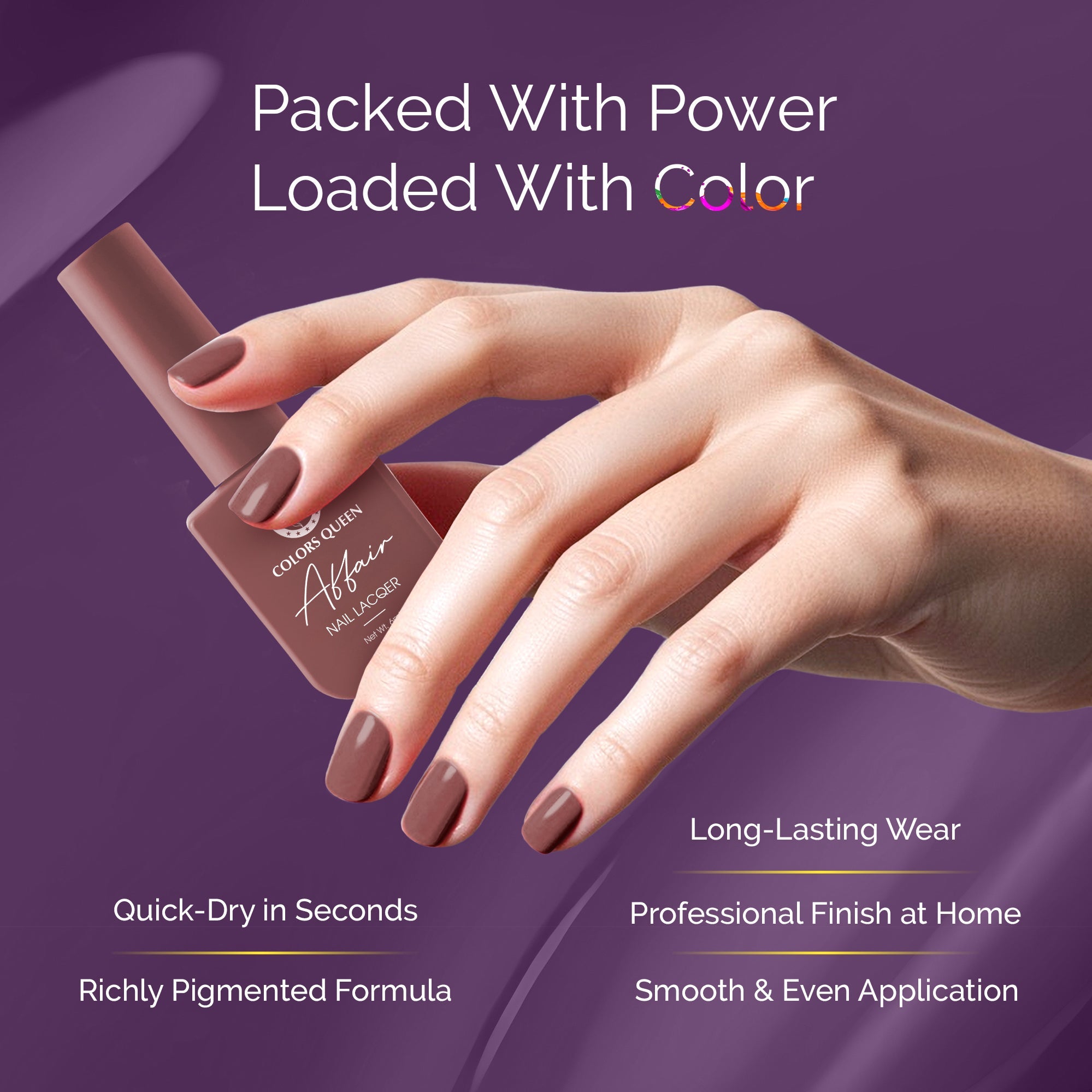 Nail Affair Nail Polish – Bold Colors  | 13ml