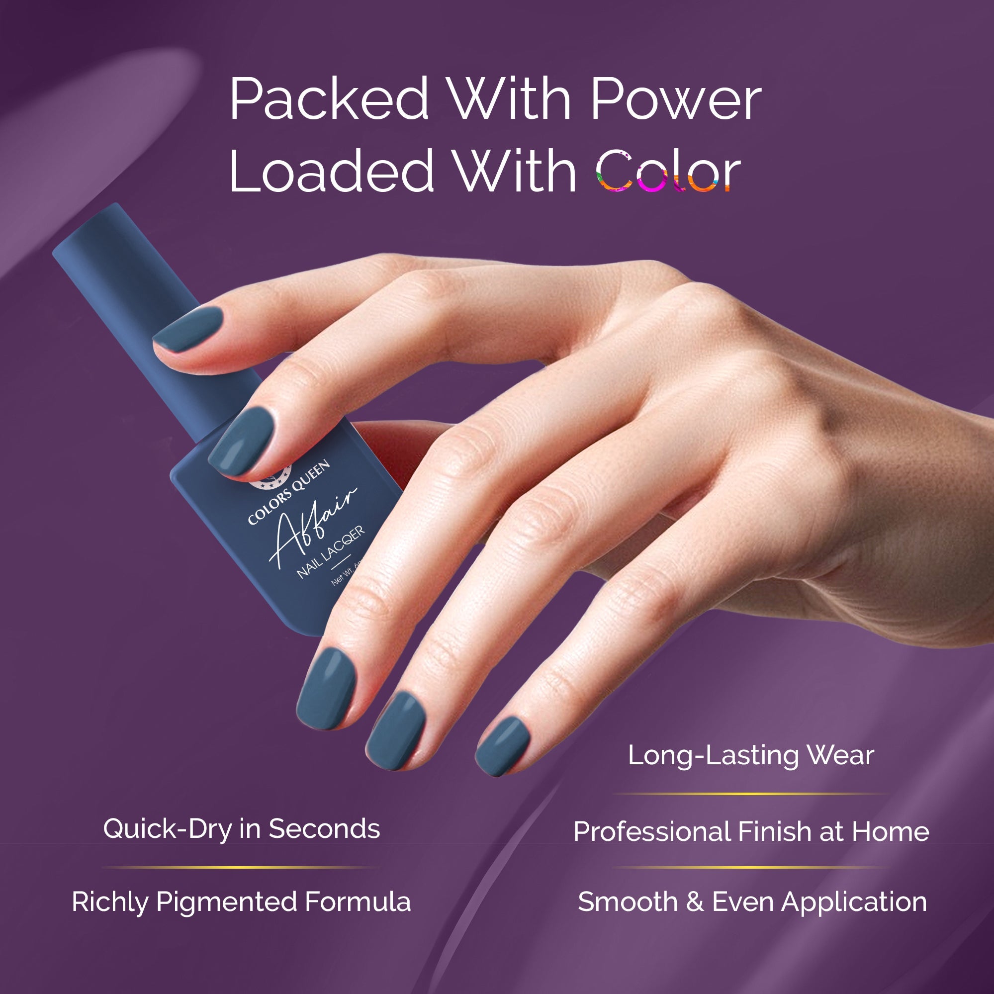 Nail Affair Nail Polish – Bold Colors  | 13ml