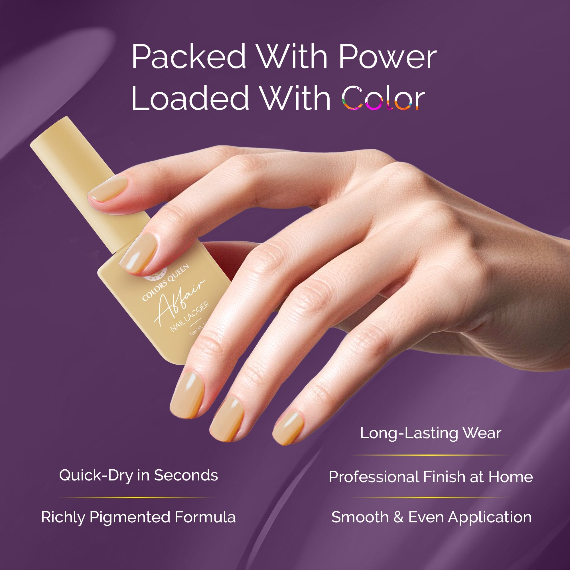 Nail Affair Nail Polish – Bold Colors  | 13ml