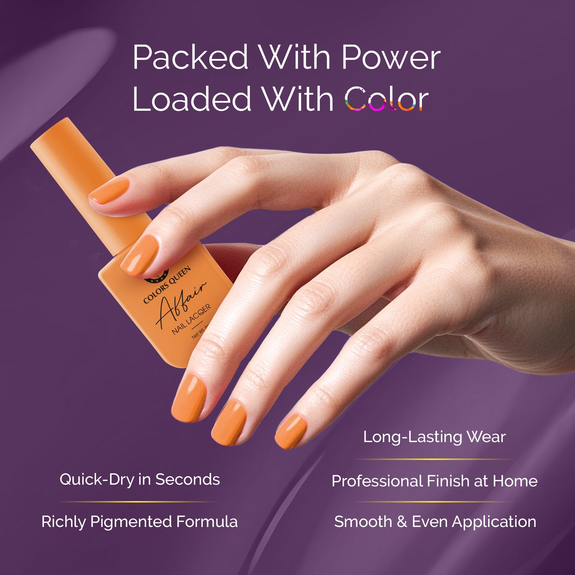 Nail Affair Nail Polish – Bold Colors  | 13ml