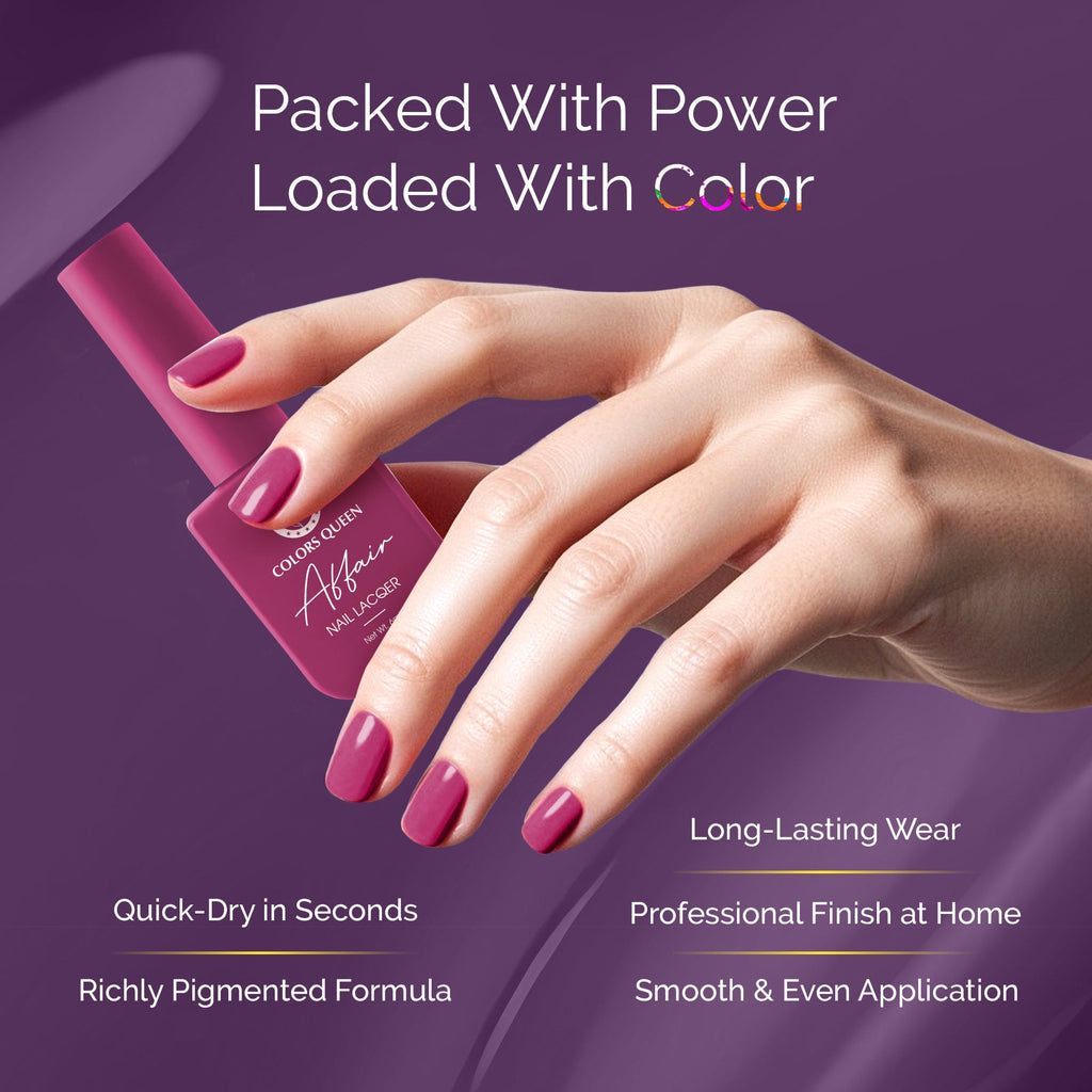 Nail Affair Nail Polish – Bold Colors  | 13ml