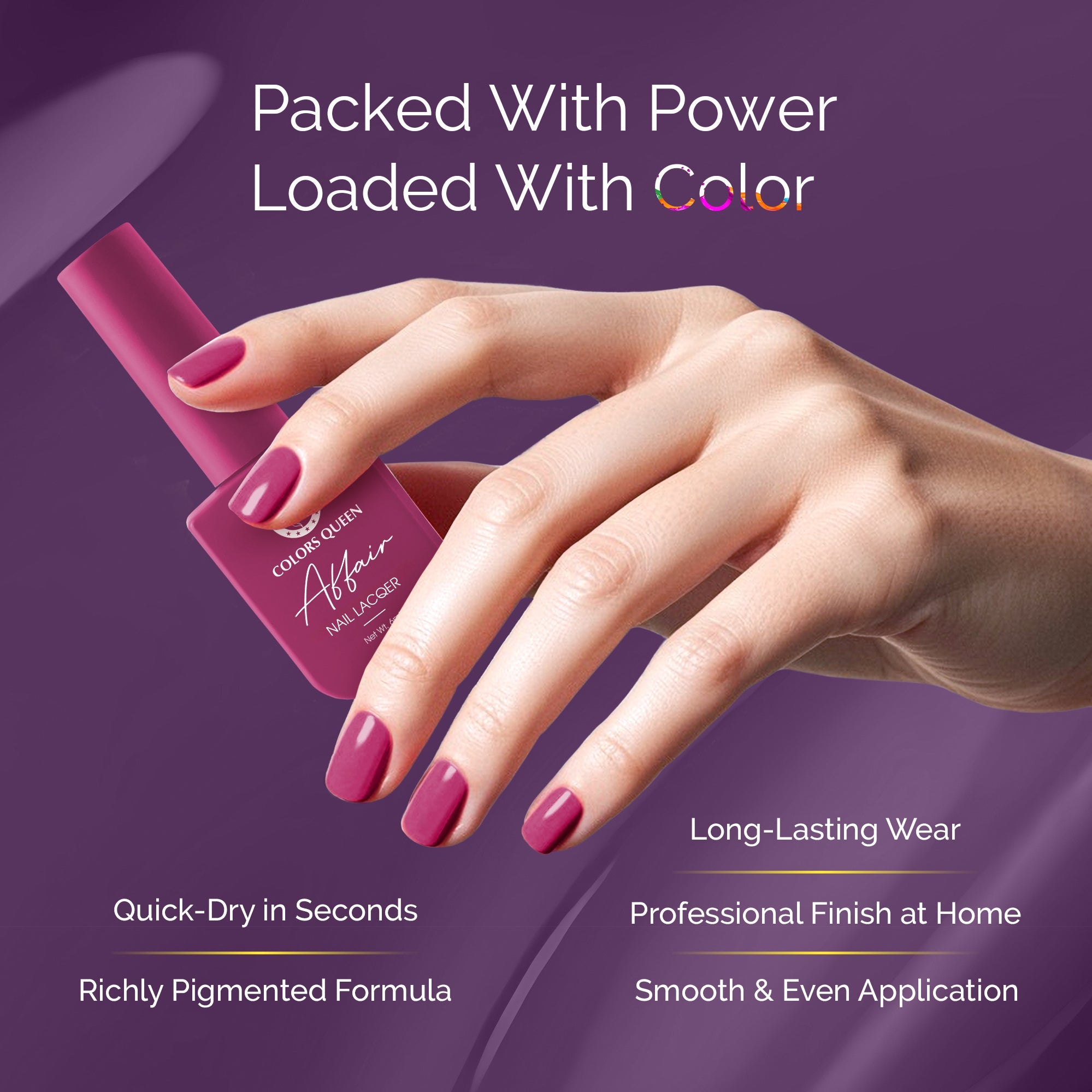 Nail Affair Nail Polish – Bold Colors  | 13ml