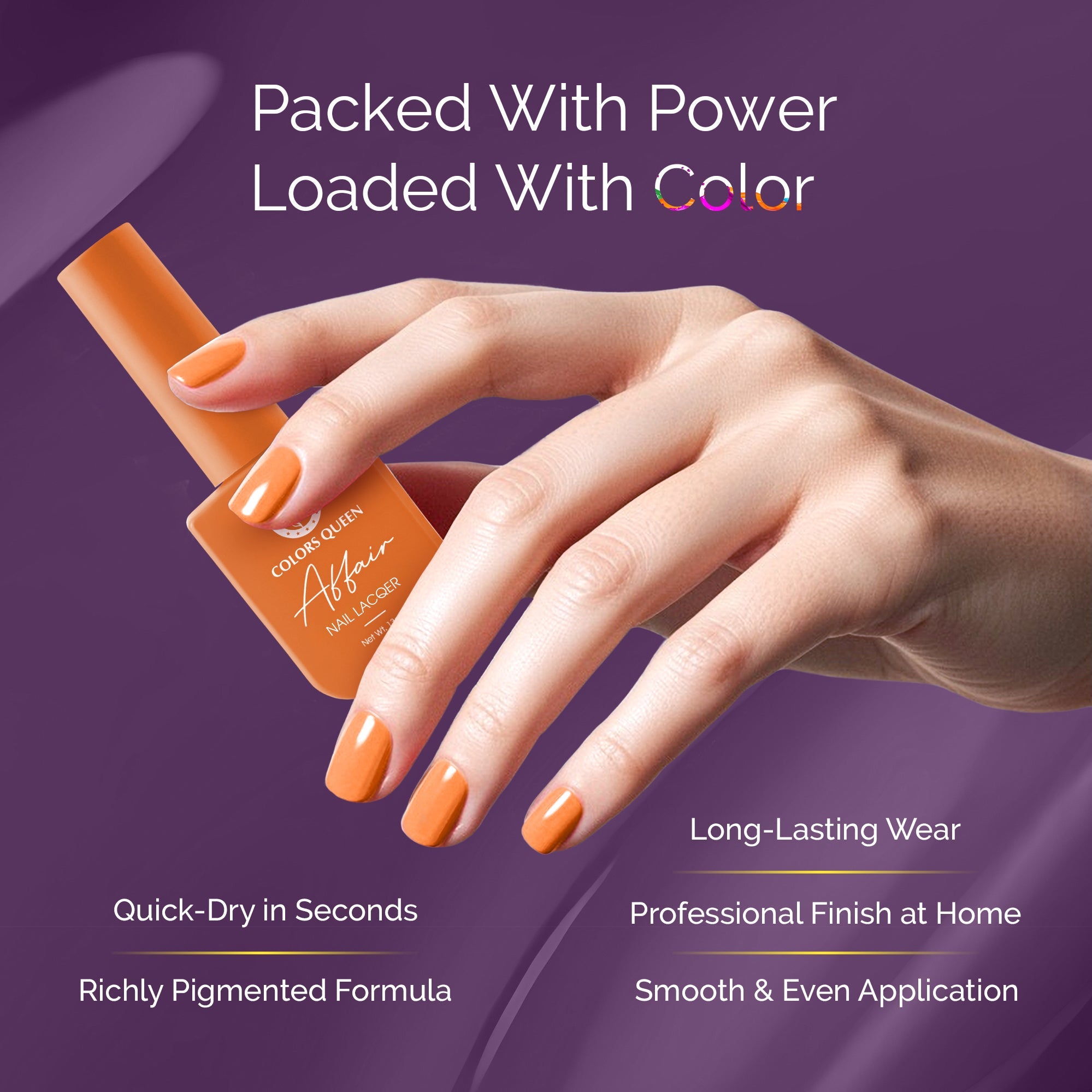 Nail Affair Nail Polish – Bold Colors  | 13ml
