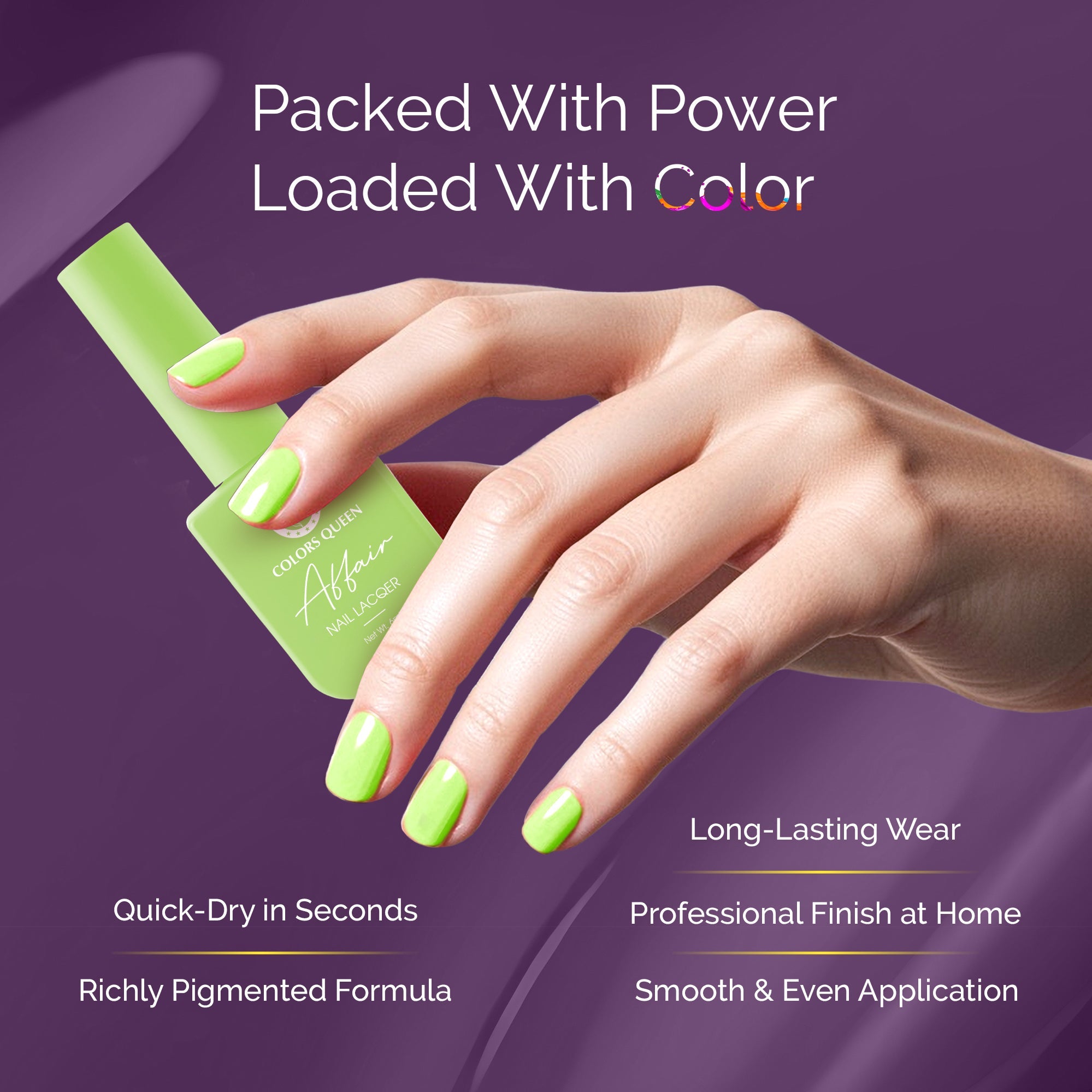 Nail Affair Nail Polish – Bold Colors  | 13ml