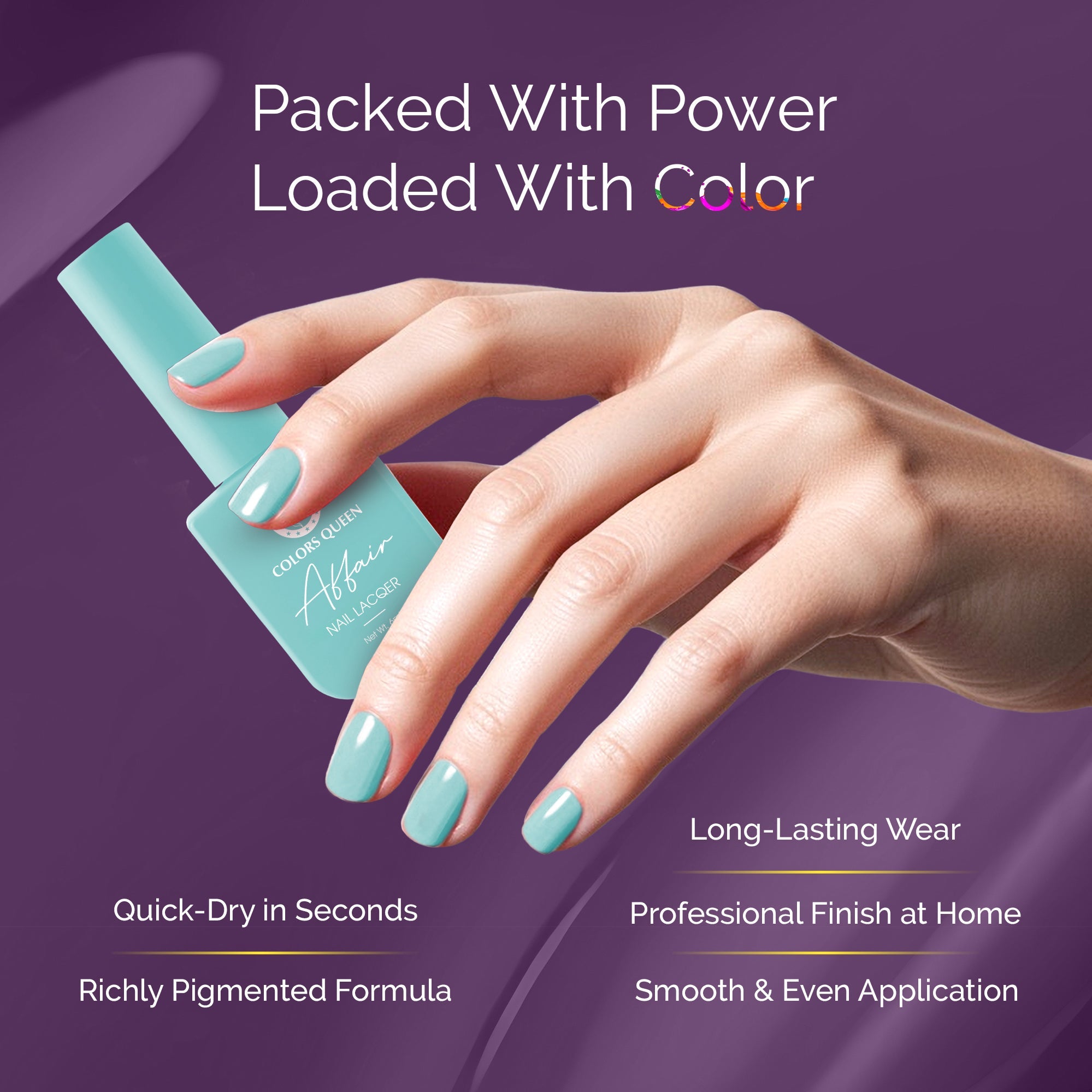 Nail Affair Nail Polish – Bold Colors  | 13ml