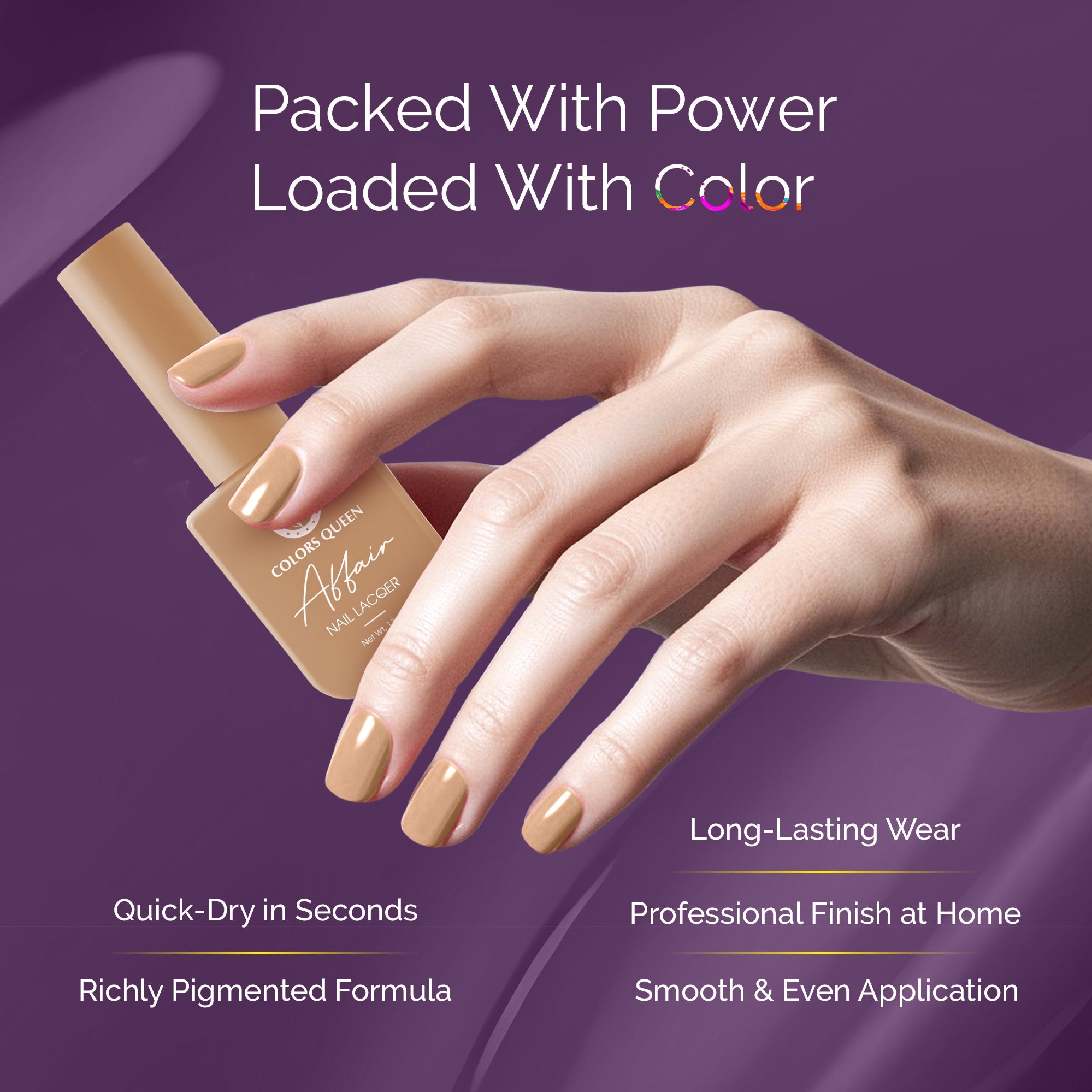 Nail Affair Nail Polish – Bold Colors  | 13ml