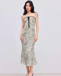 Leopard Print Summer Dress