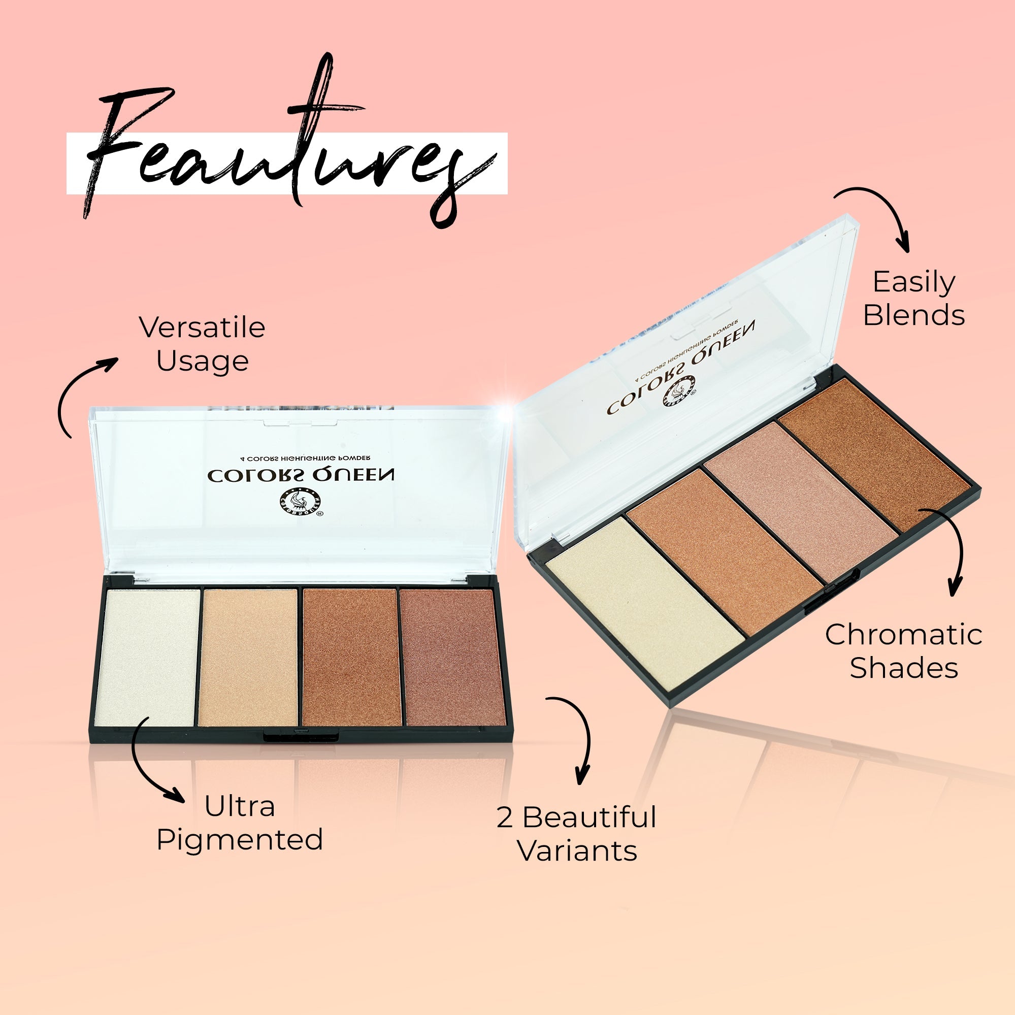 4 Color Highlighting Powder | 32 Gram