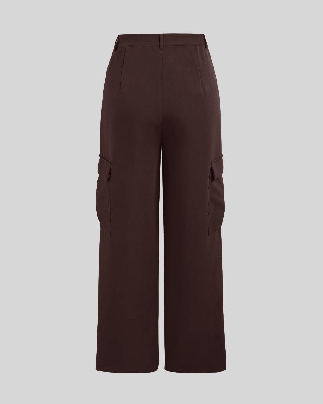 Trending Cargo In Brown With Pockets