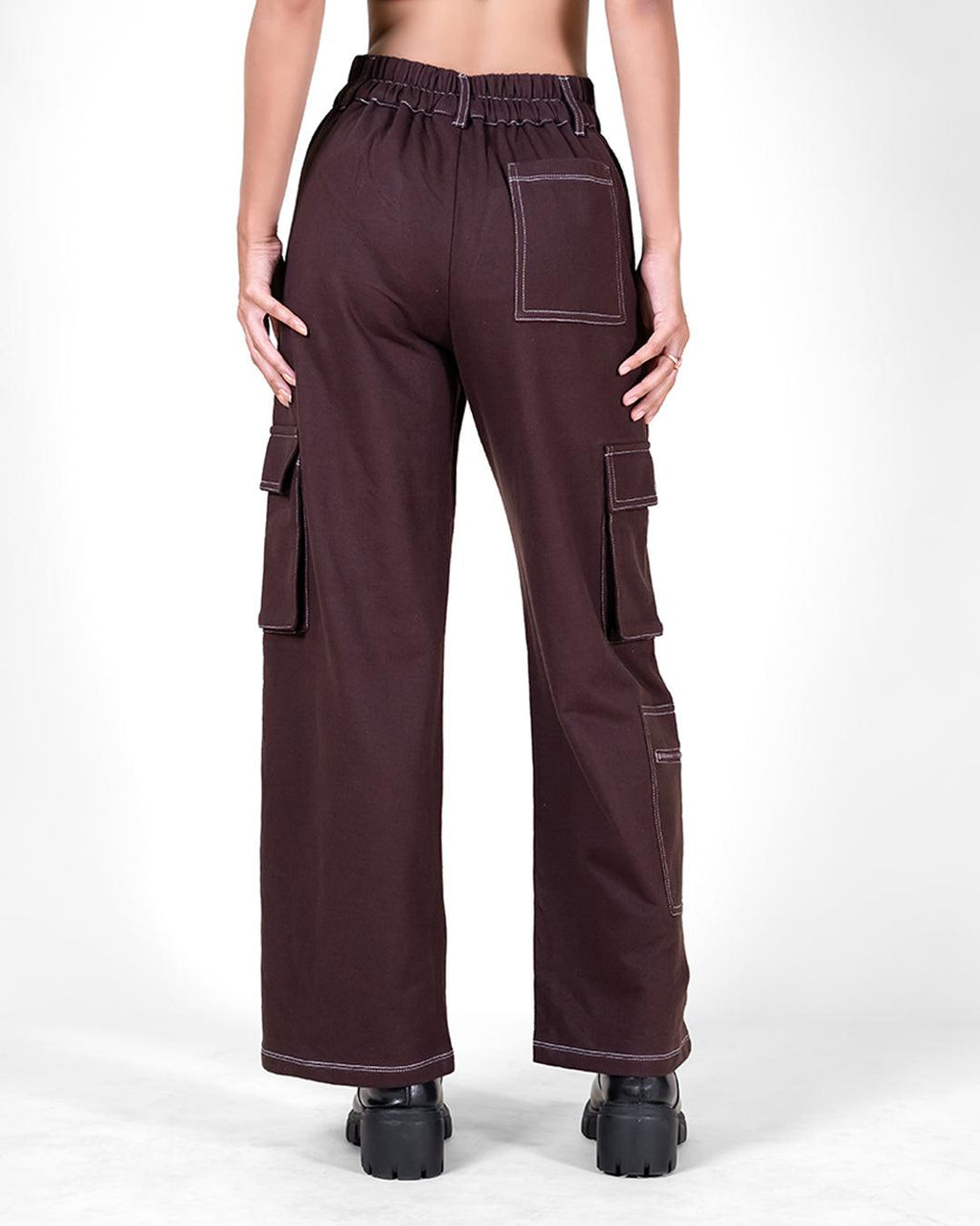 Hip Hop Drawstring Parachute Cargo Pants