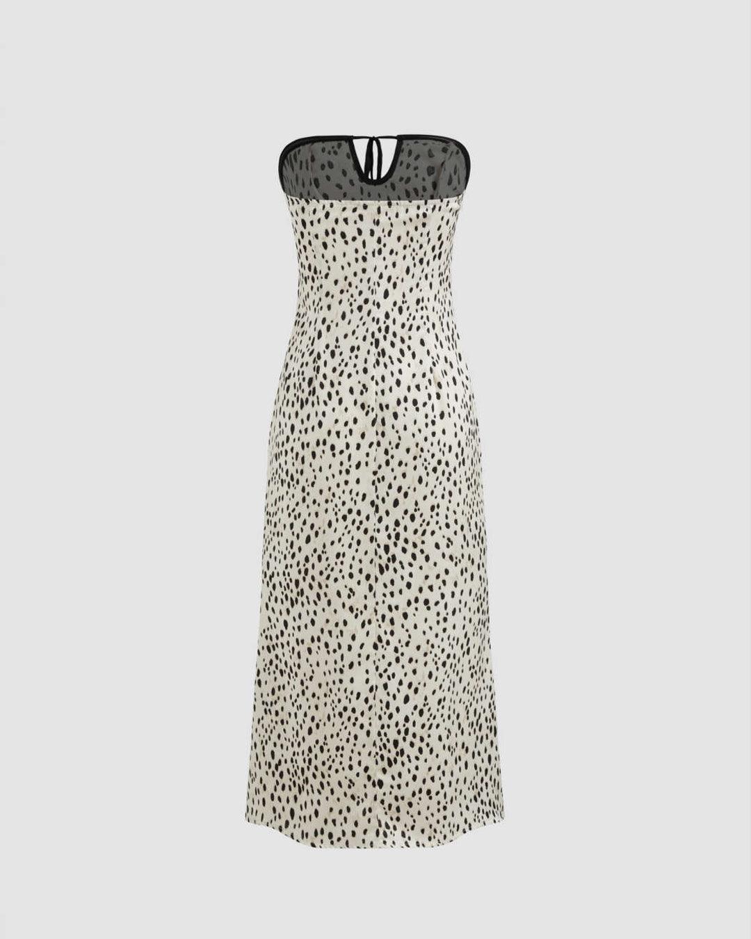 Leopard Print Summer Dress