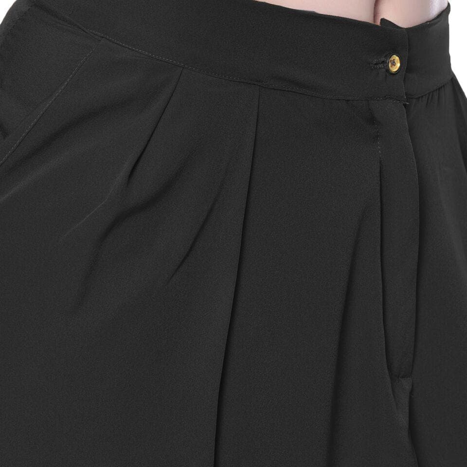 Adjustable Crepe Tulip Pants