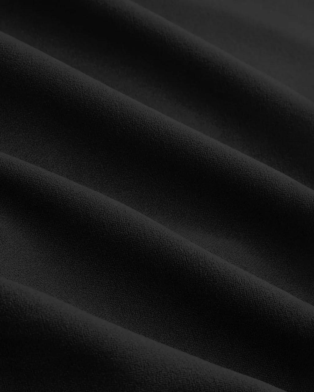 Black One-Shoulder Draped Scarf Top