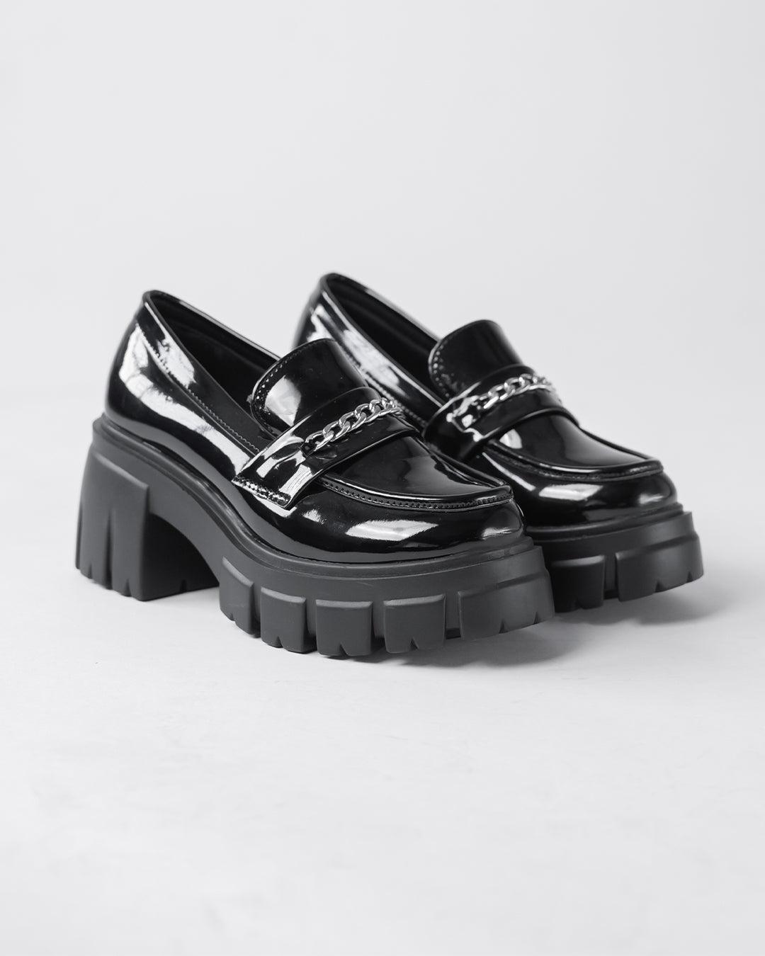 Blackpink Like Vibe Black Chunky Oxford