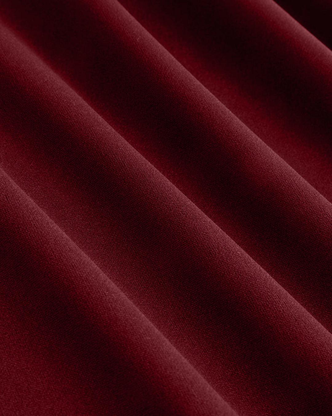 Boat Neck Solid Bowknot Maxi Dress Curve & Plus In Maroon