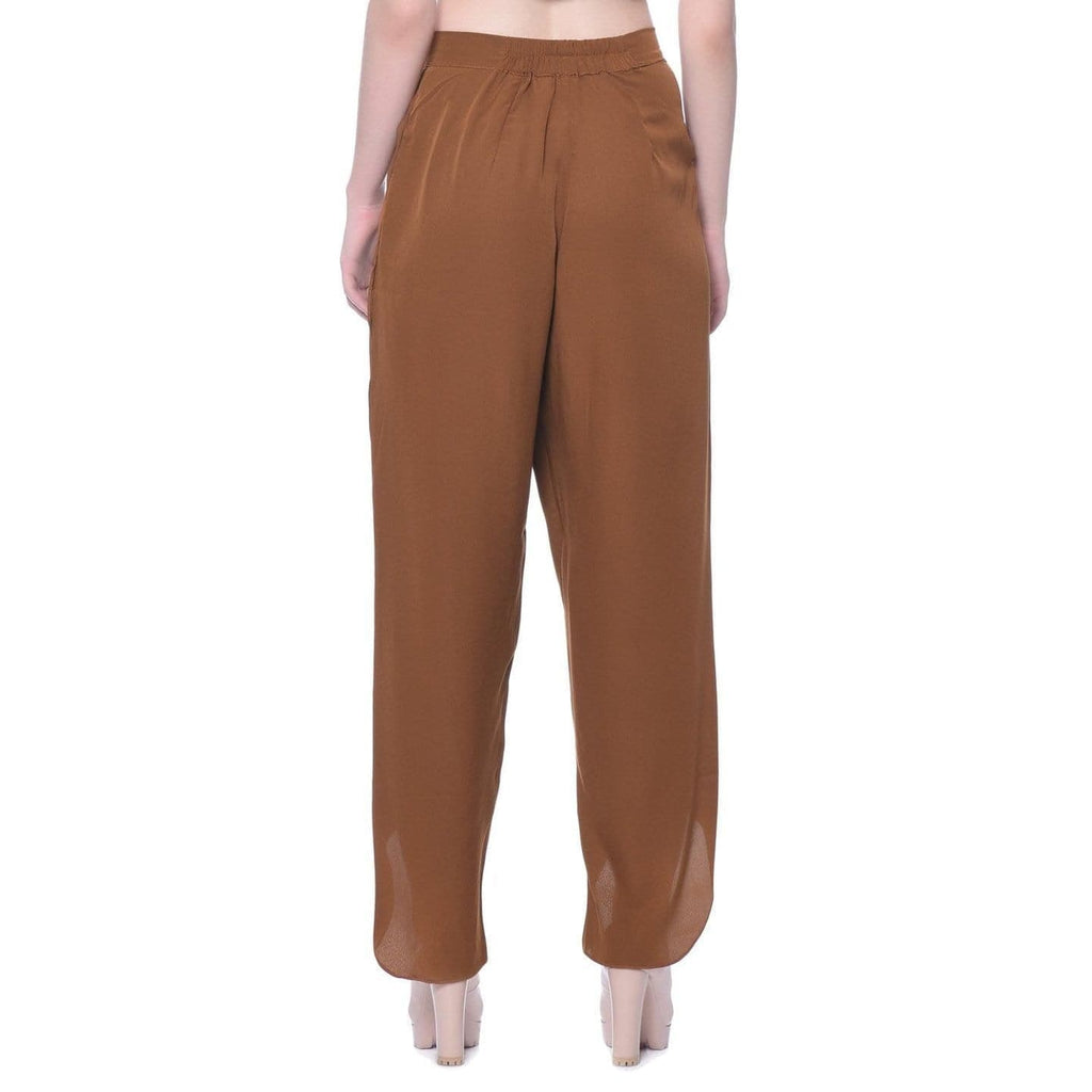 Adjustable Crepe Tulip Pants