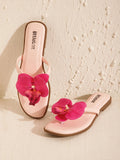 Pink Butterfly Orchid Decor Beach Flat
