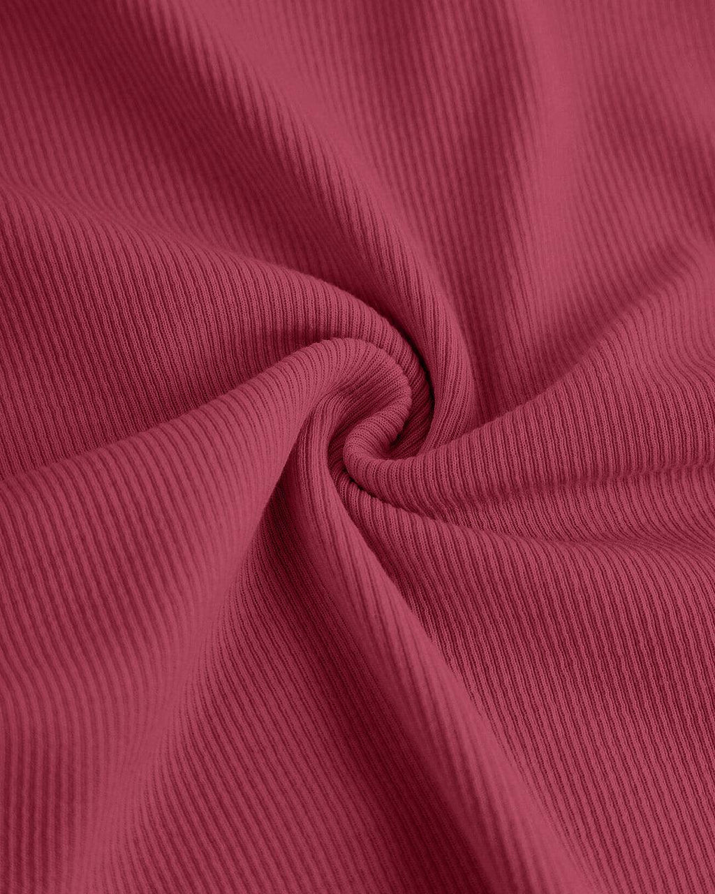 Casual Cowl Neck Ruched Long Sleeve Crop Top in Maroon