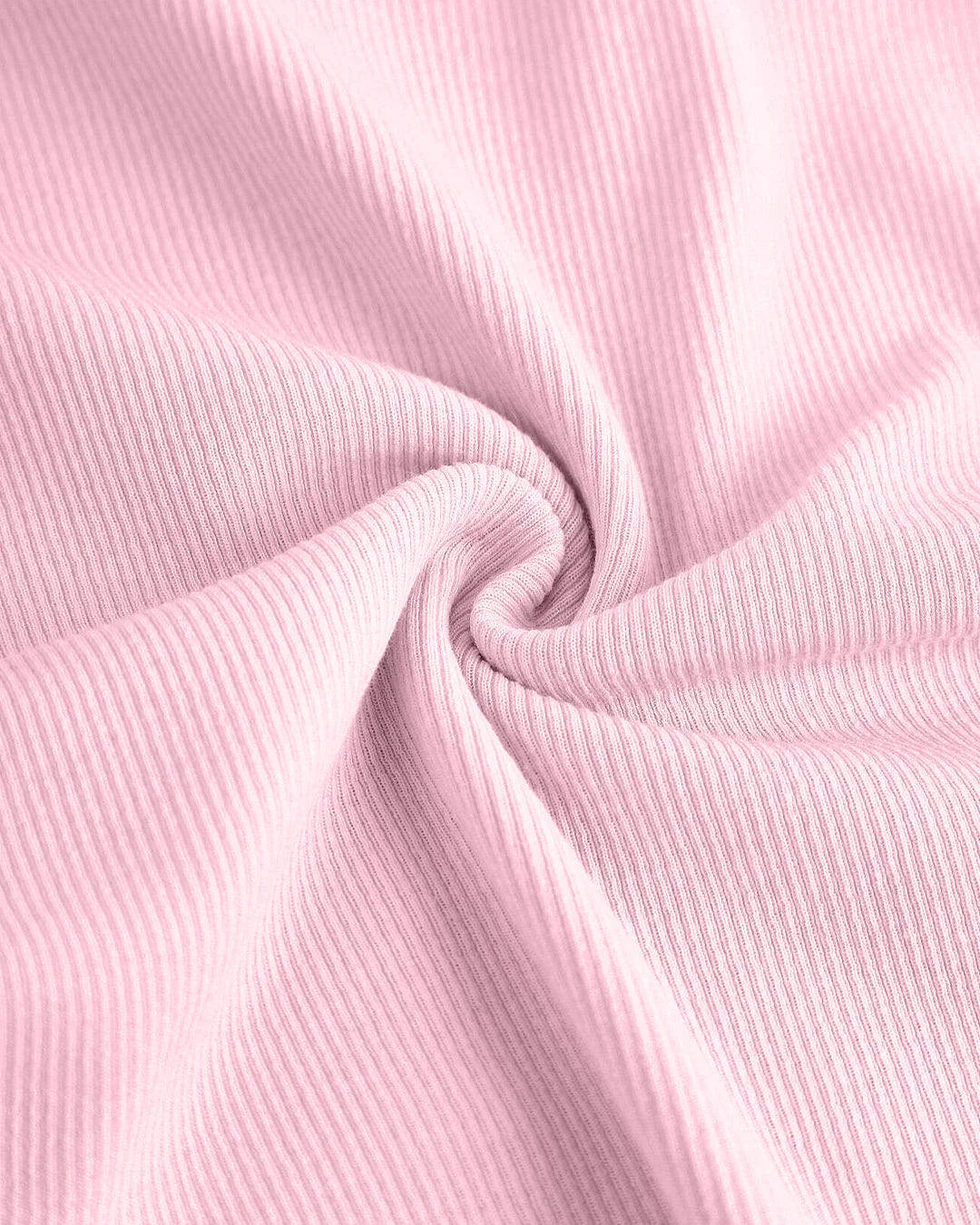 Casual Cowl Neck Ruched Side Tie Long Sleeve Top in Light Pink