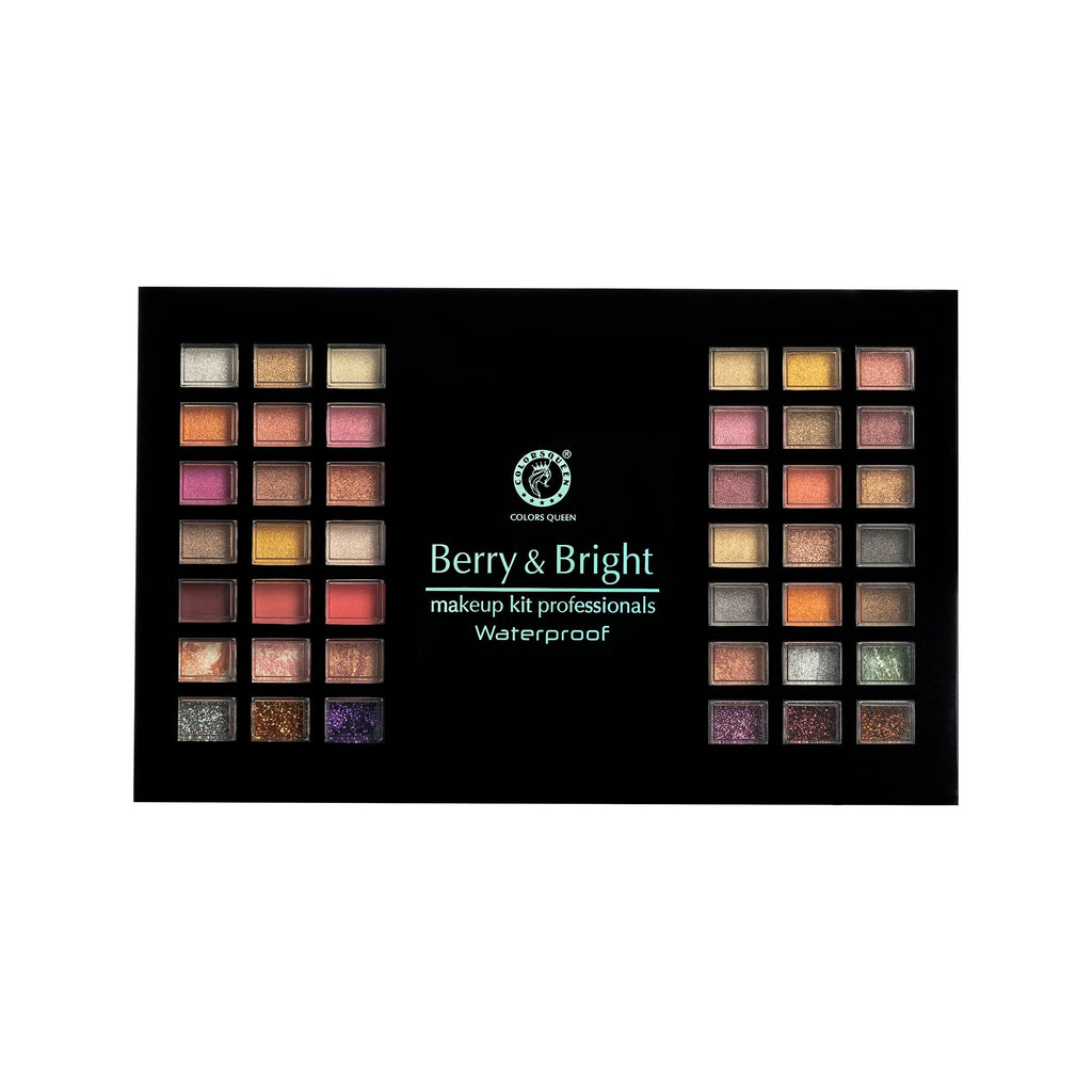 Berry & Bright Professional Makeup Kit | 89 Colors