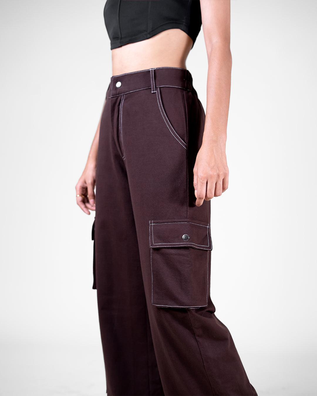Hip Hop Drawstring Parachute Cargo Pants