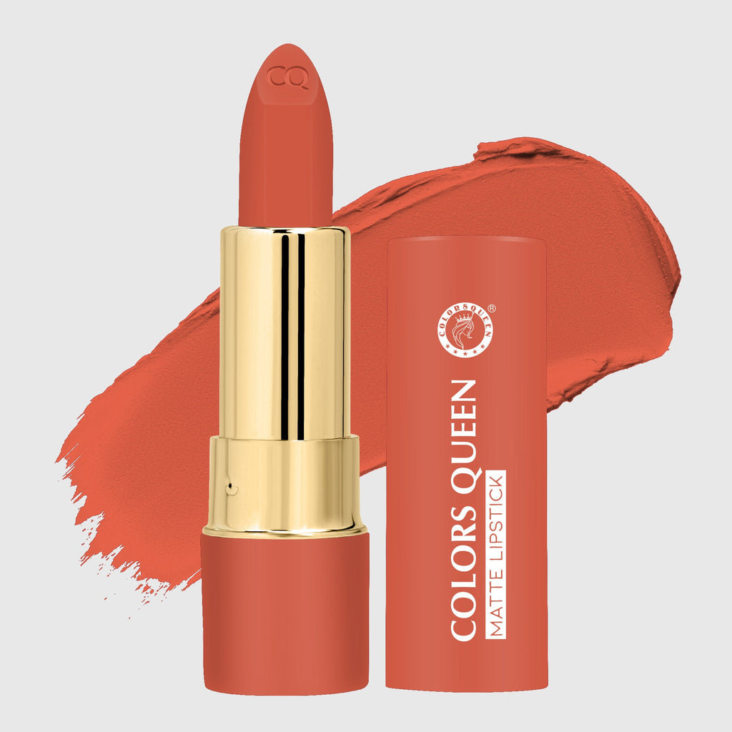 PINKKUP lippie creamy matte lipstick with brunch nude shade and swatch