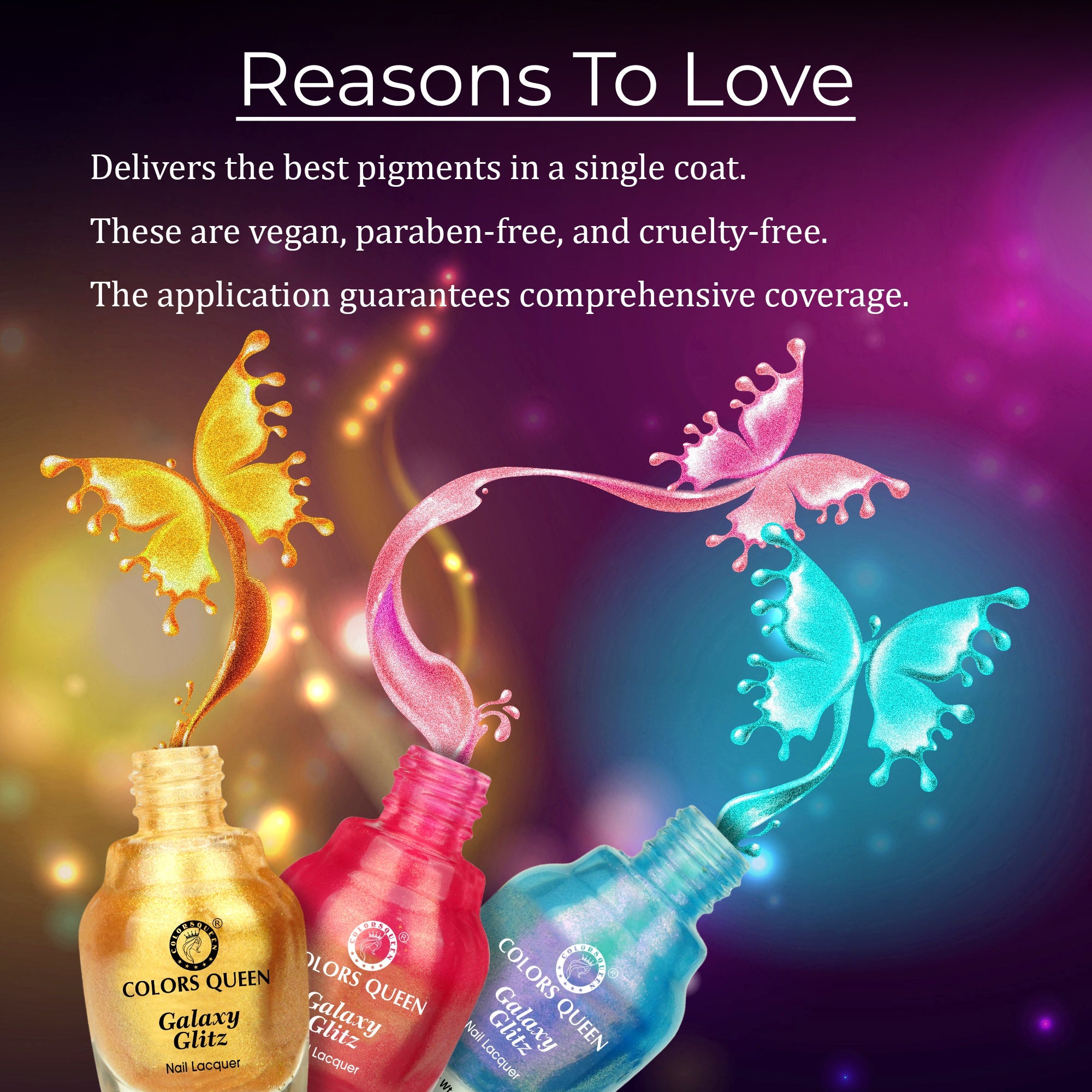 Galaxy Glitz Nail Paint | 17ml