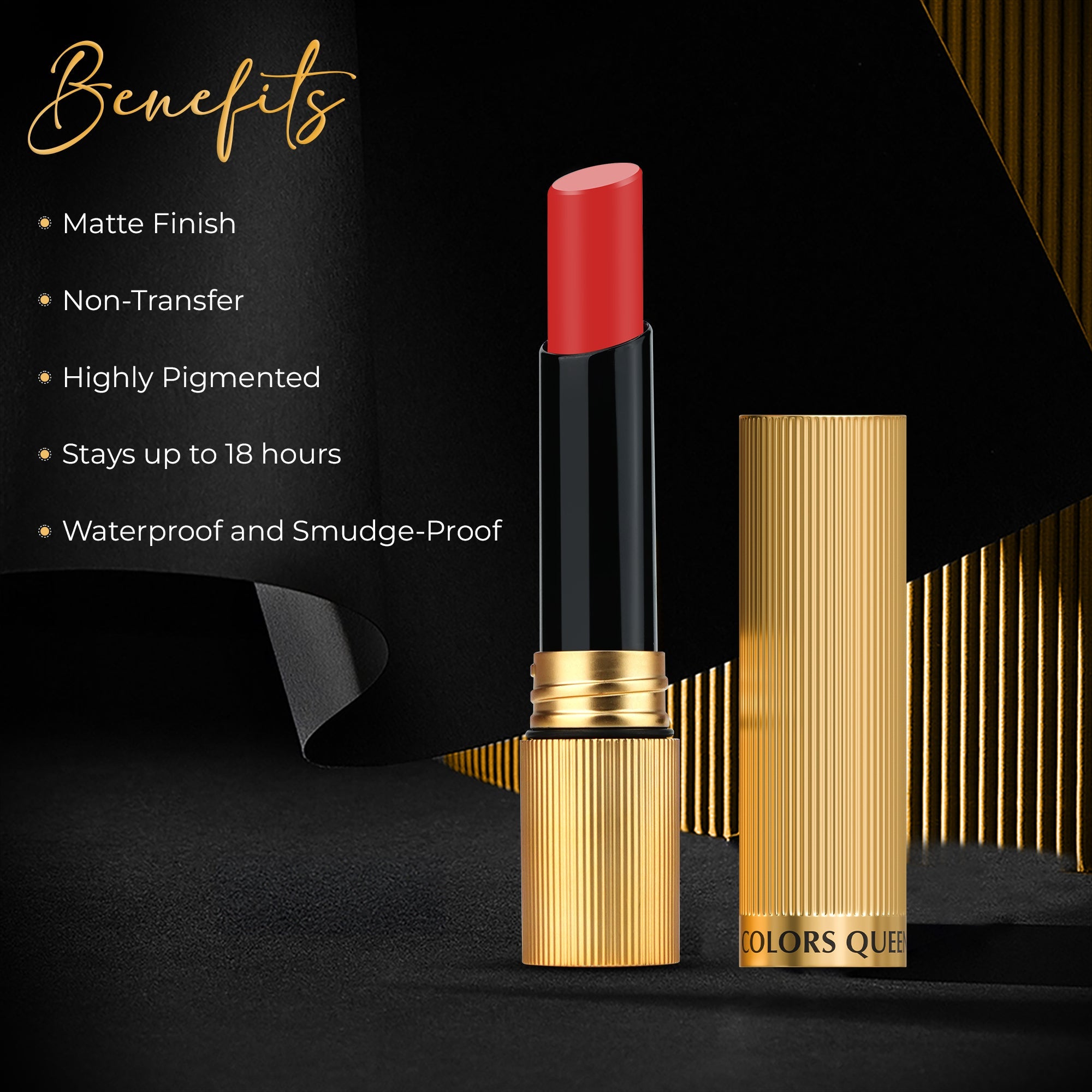Hold-Up Full-Day Non-Transfer Lipstick - Lightweight