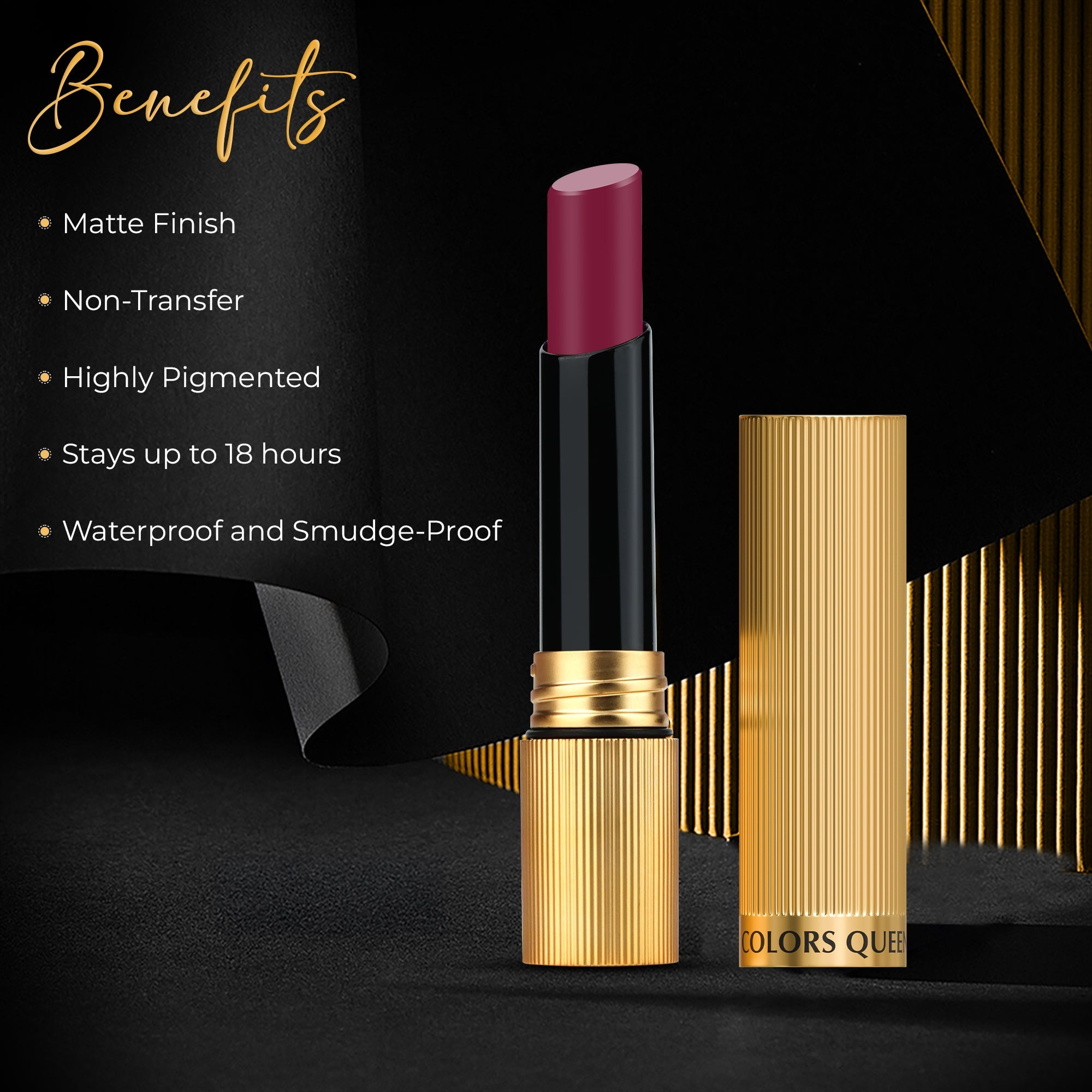 Hold-Up Full-Day Non-Transfer Lipstick - Lightweight