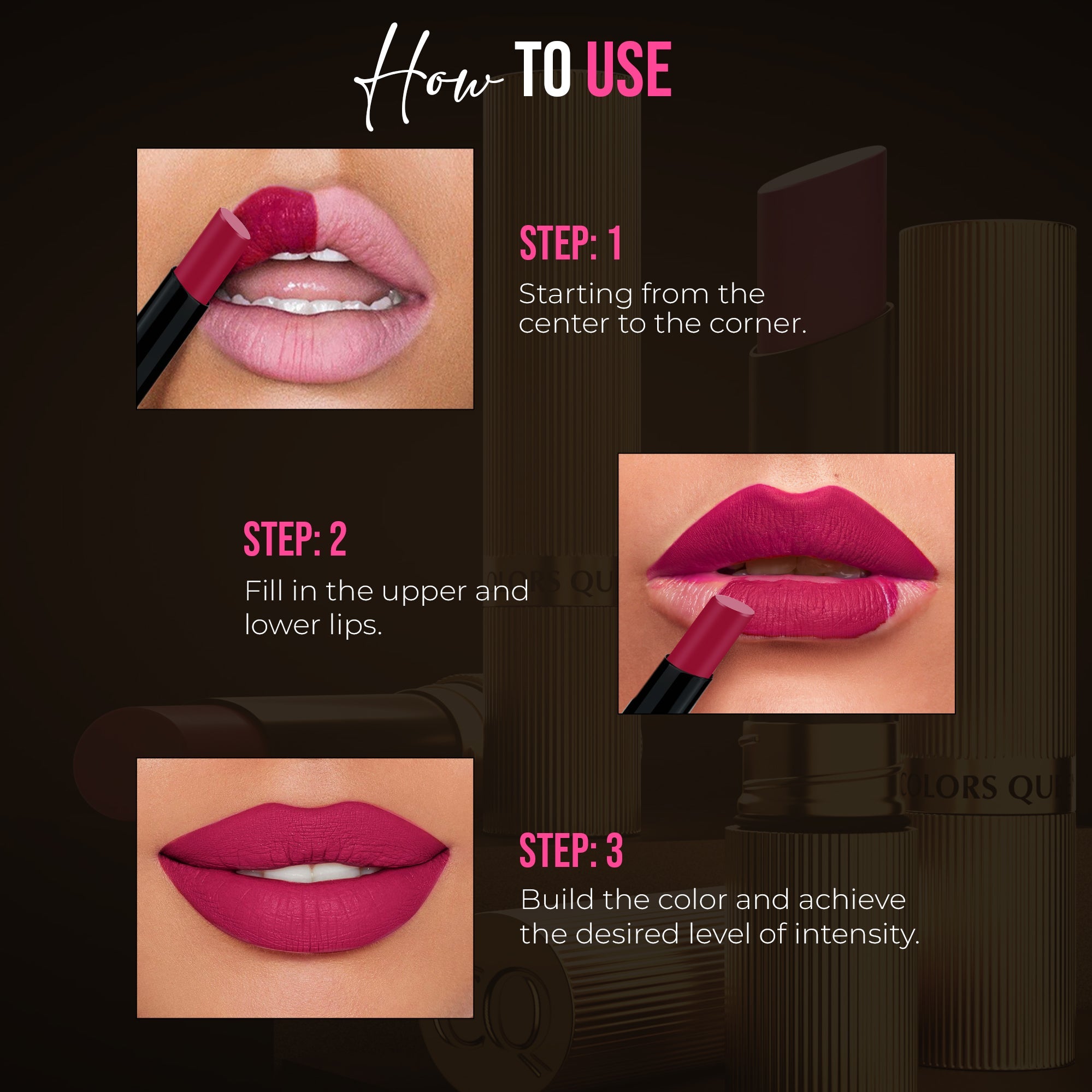 Hold-Up Full-Day Non-Transfer Lipstick - Lightweight