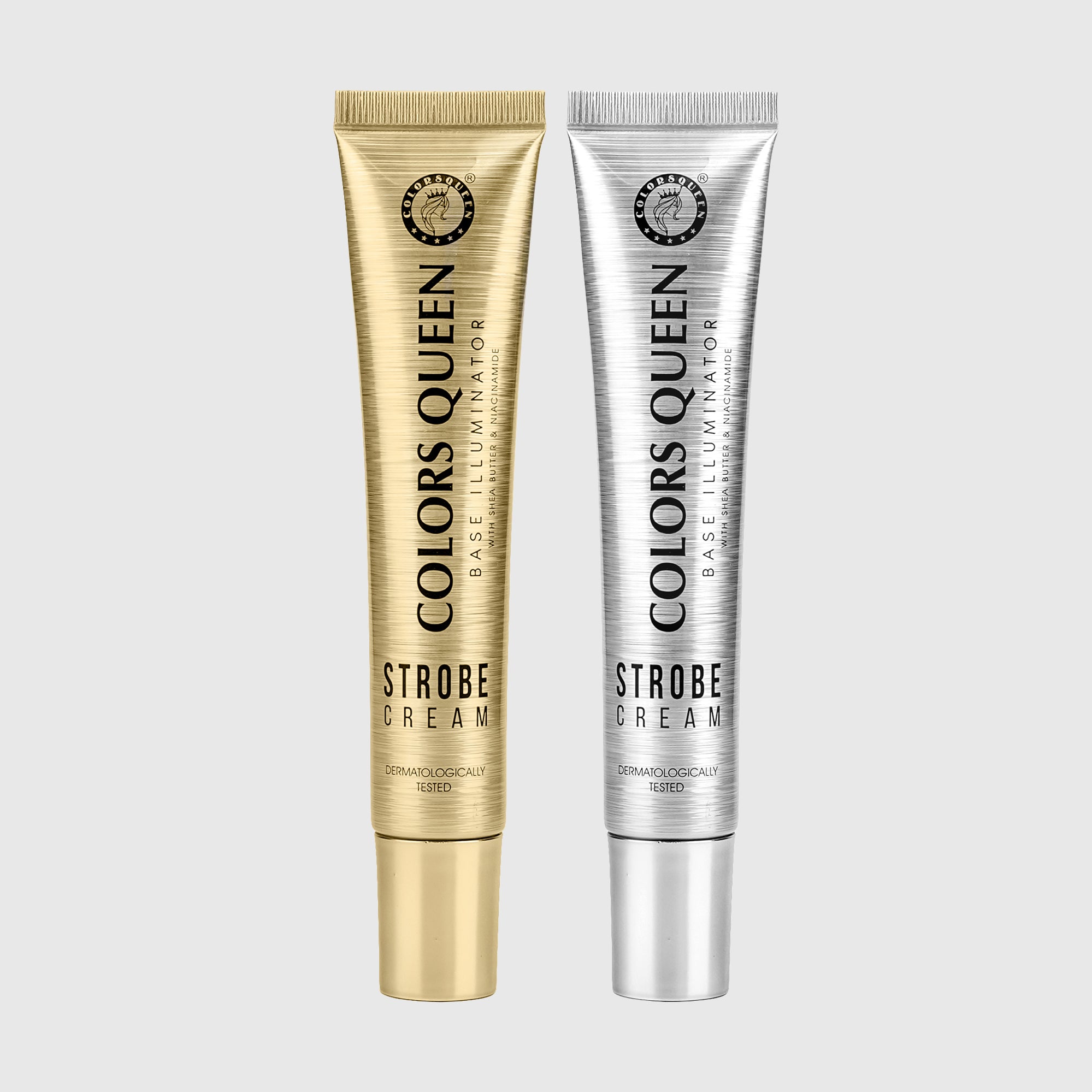 Base Illuminator Strobe Cream Combo | Silver Pink & Golden Pink
