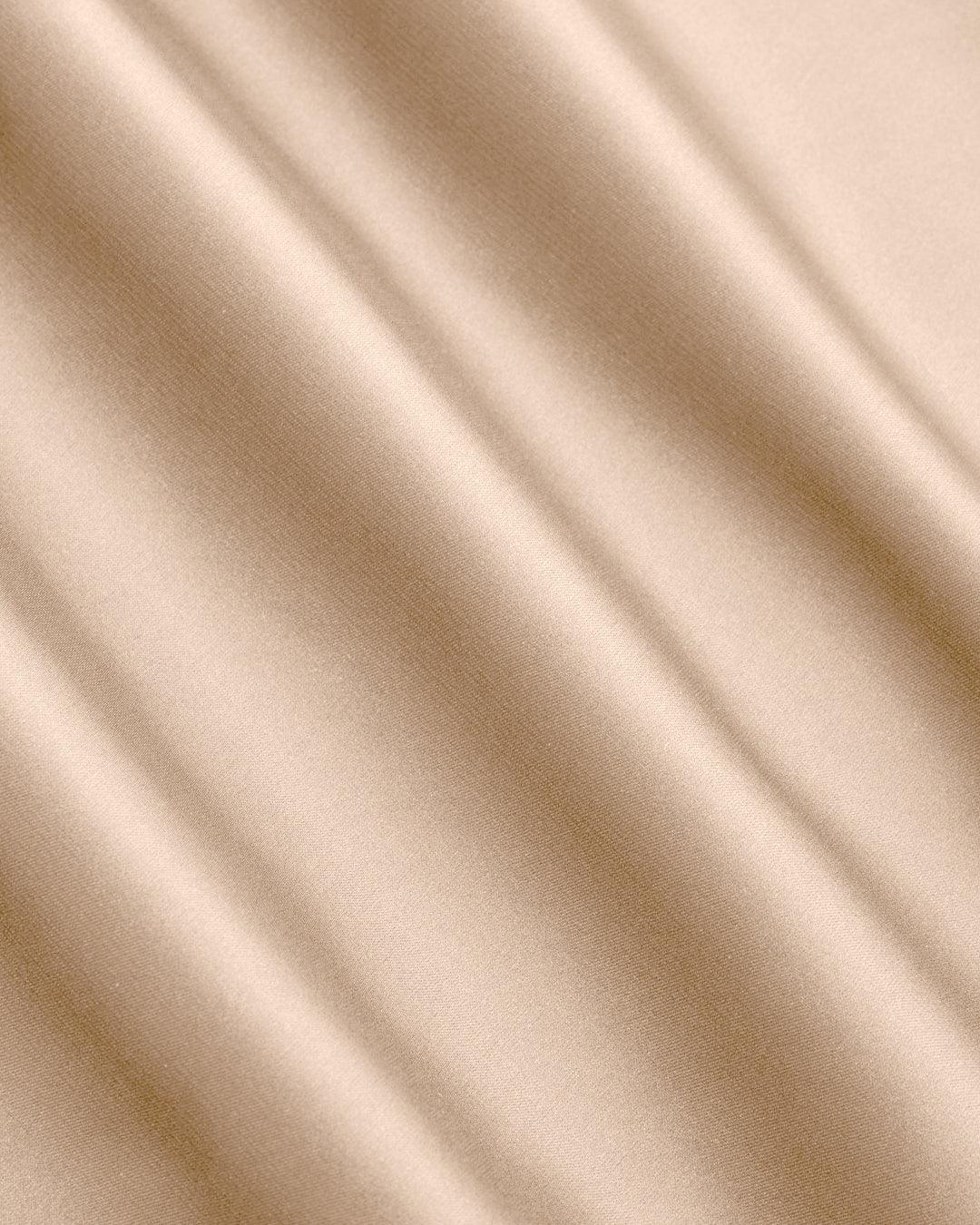 Halter-Neck A-Line Dress In Peach