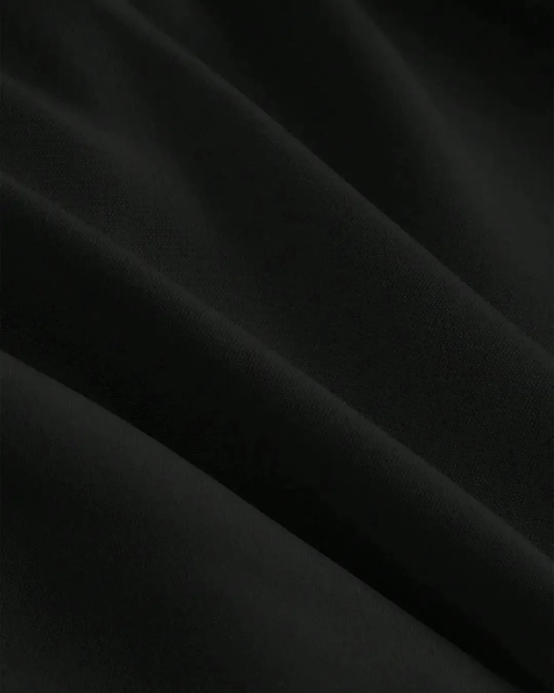 High-Low Ruffled Layered Drawstring Black Skirt