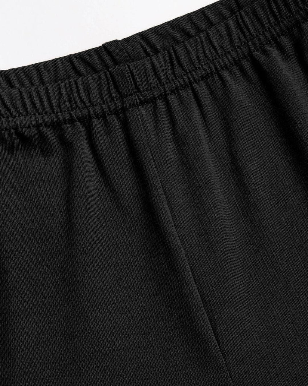 High-Rise Flared Trousers in Black
