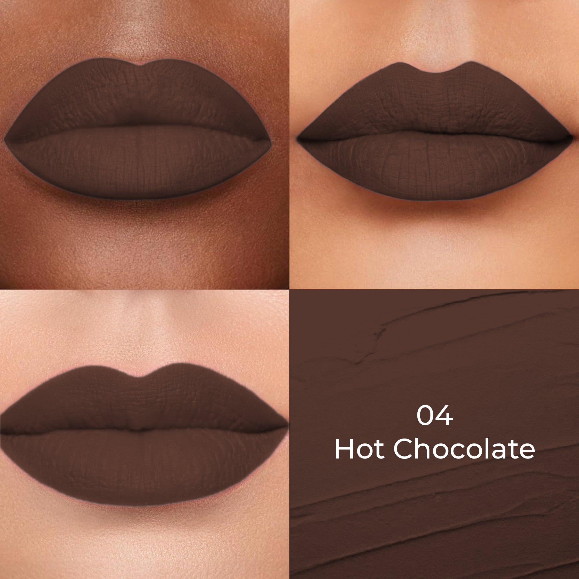 Lippie Creamy Matte Lipstick in 18 Rich Shades