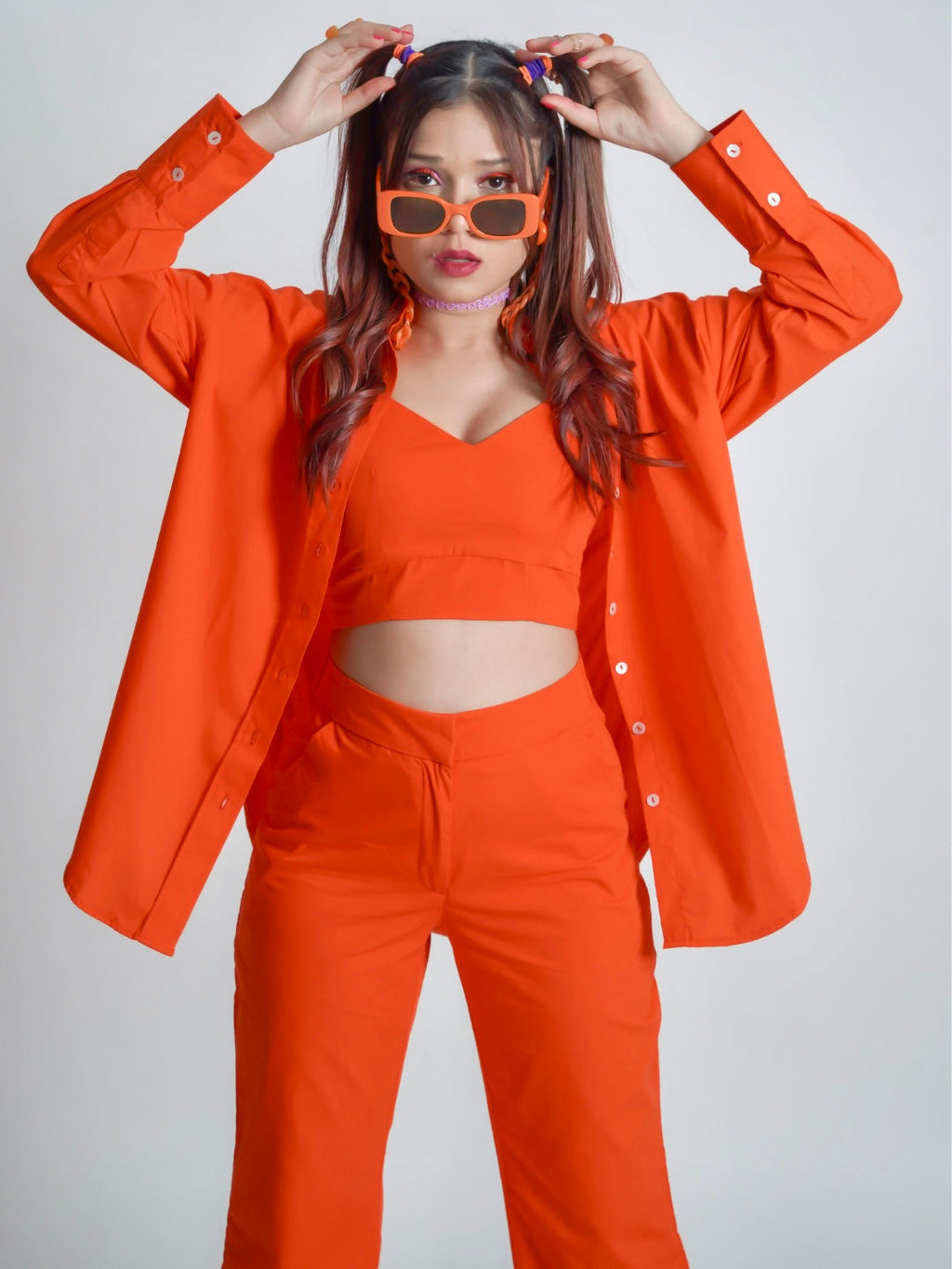 Cotton Two Piece Coord Set