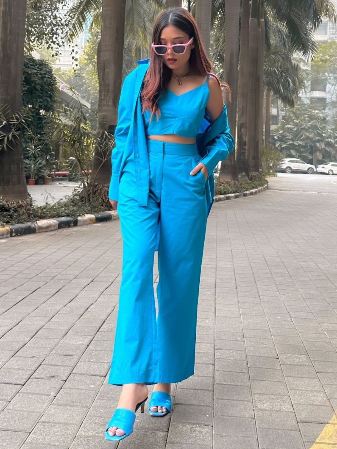 Cotton Two Piece Coord Set