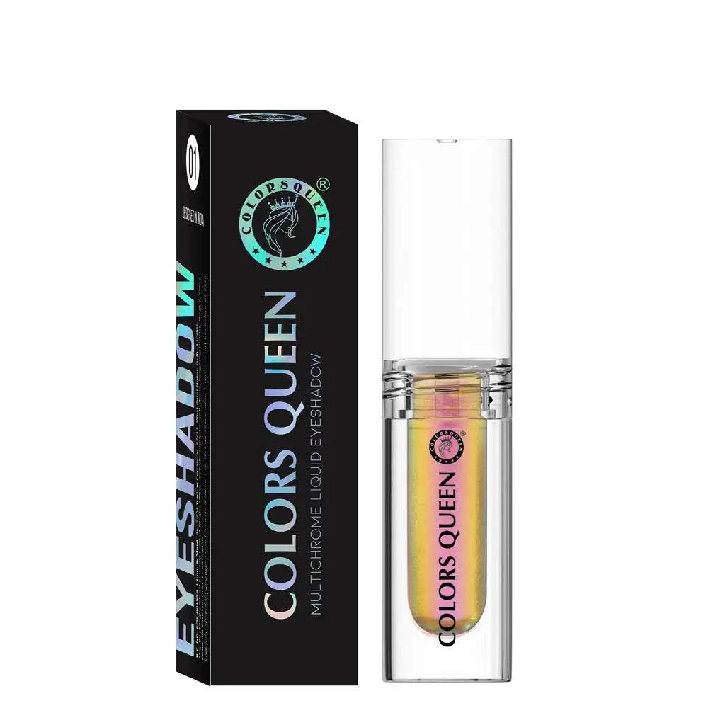 Multichrome Liquid Eyeshadow With Holographic Finish..