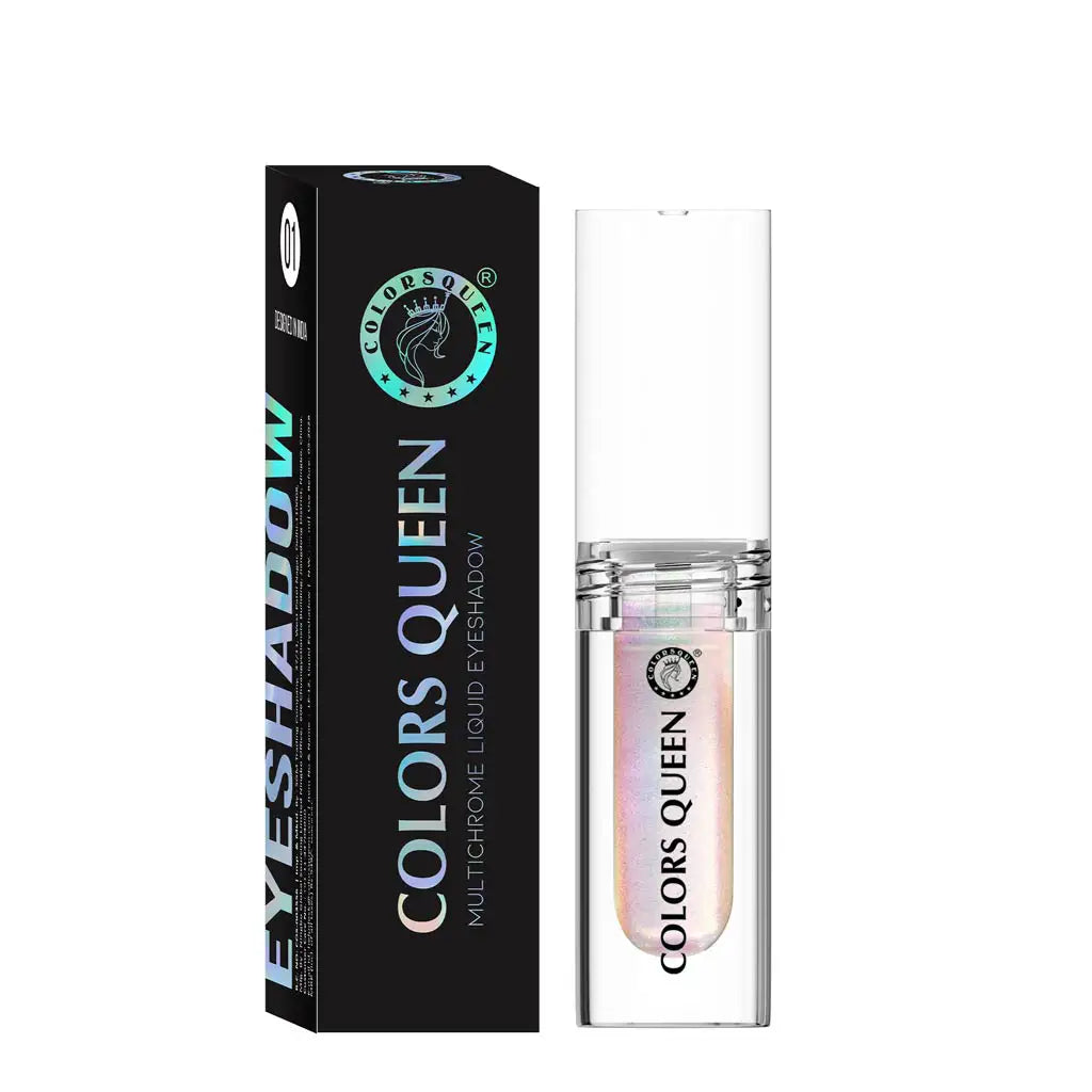 Multichrome Liquid Eyeshadow With Holographic Finish..