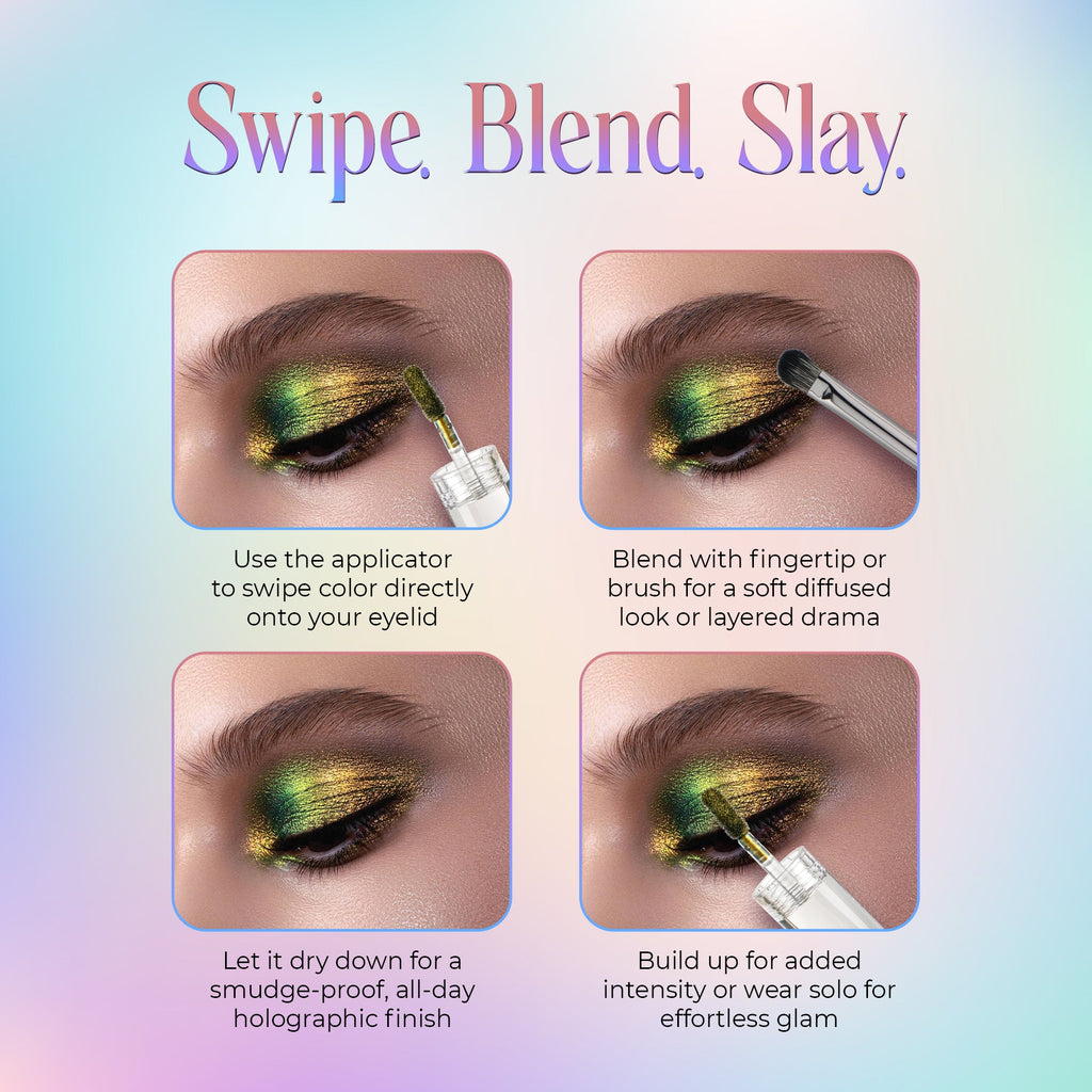 Multichrome Liquid Eyeshadow With Holographic Finish | 1.8 Gram