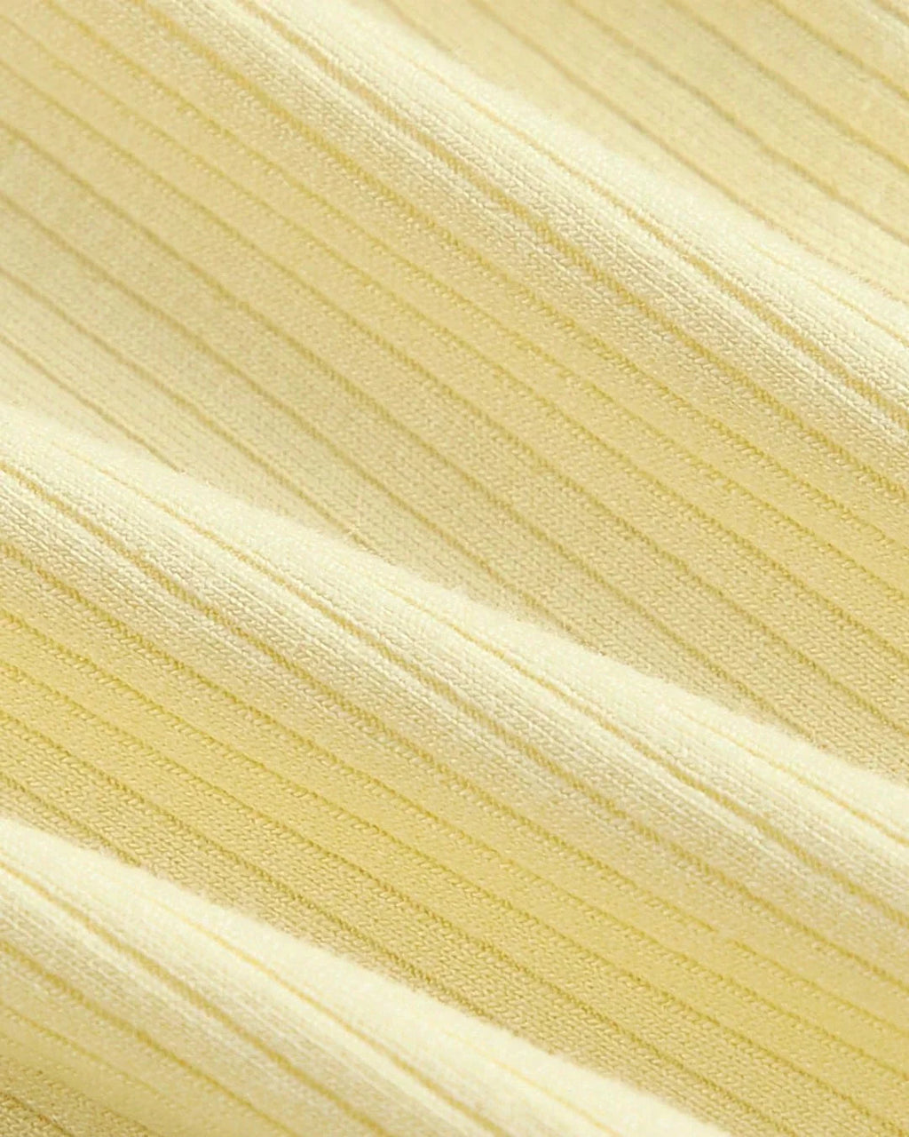 Lace Trim Halter Tie Neck in Vanilla