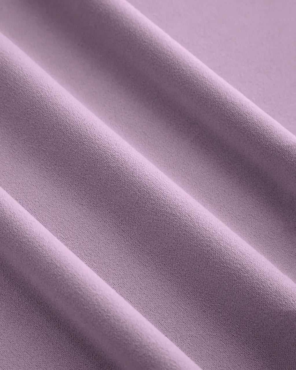 Lilac V-Neck Fishtail Midi Dress