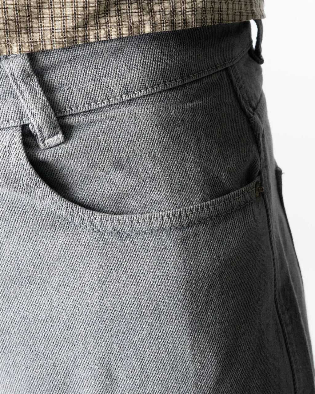 Men Regular Mid Rise Grey Jeans