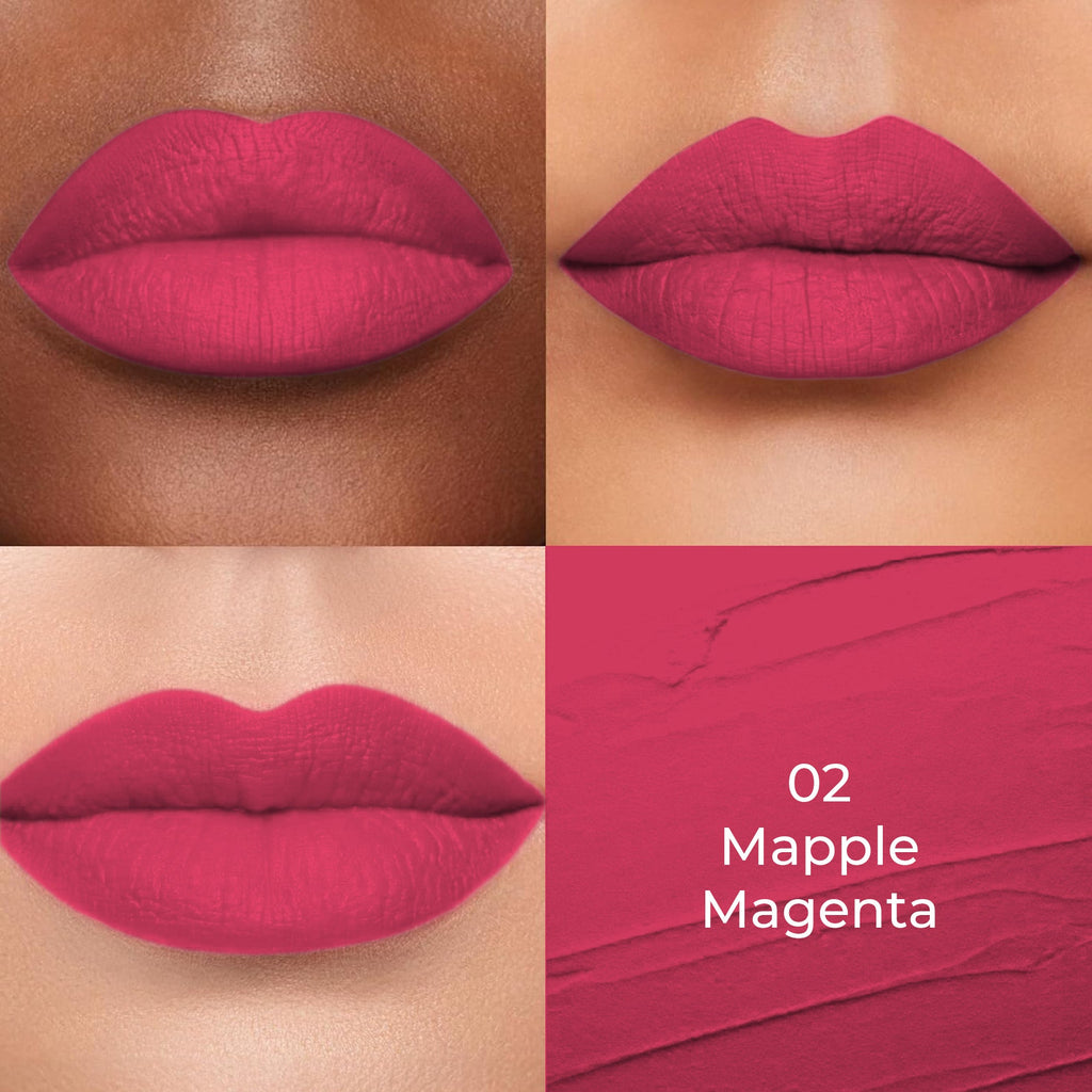 Lippie Creamy Matte Lipstick in 18 Rich Shades