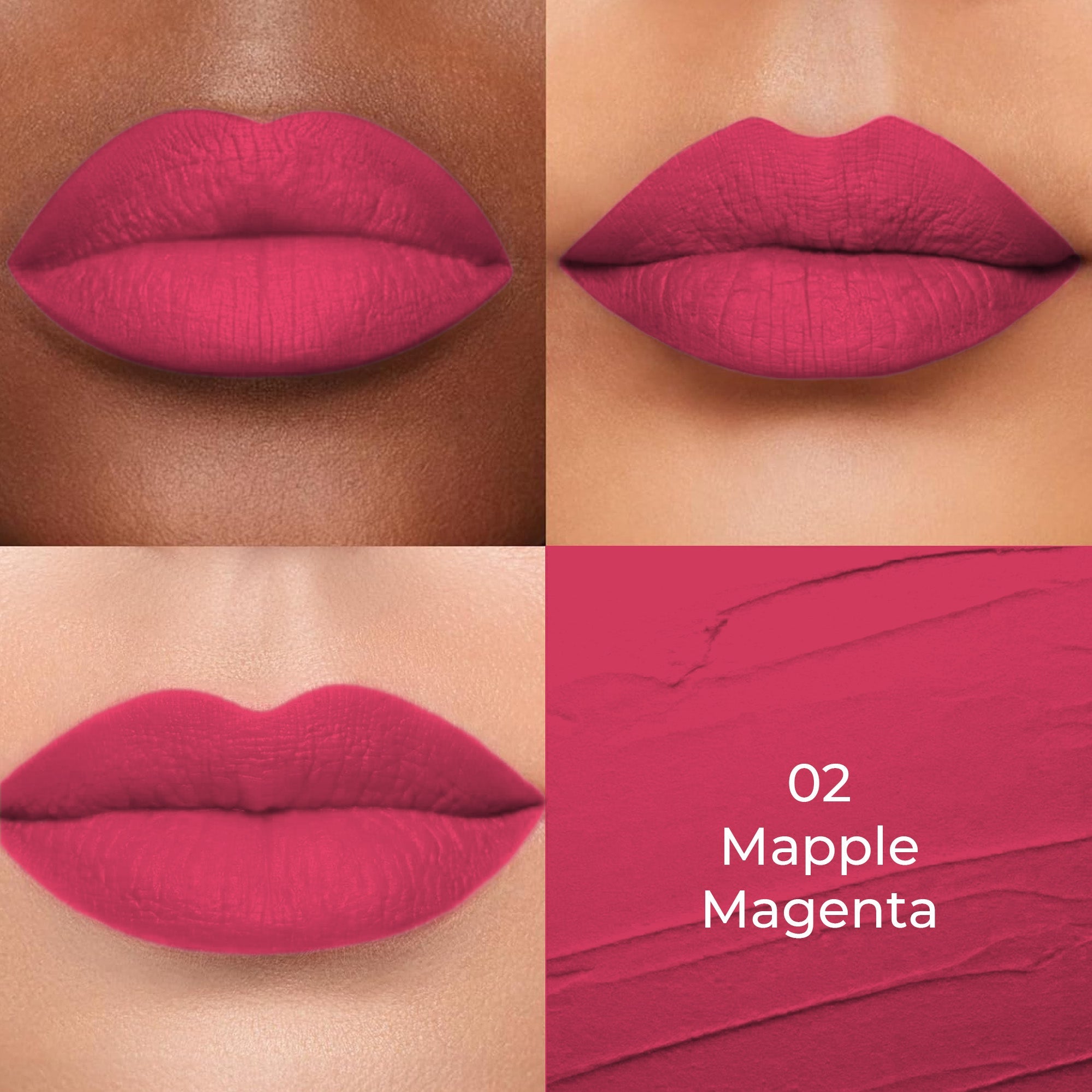 Lippie Creamy Matte Lipstick in 18 Rich Shades