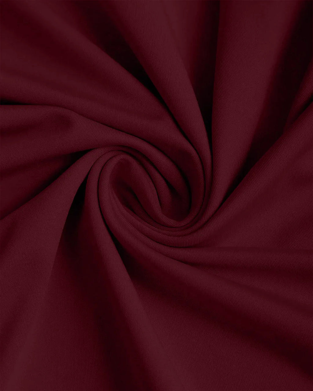 Maroon Asymmetrical Neck Bodycon Mini Dress